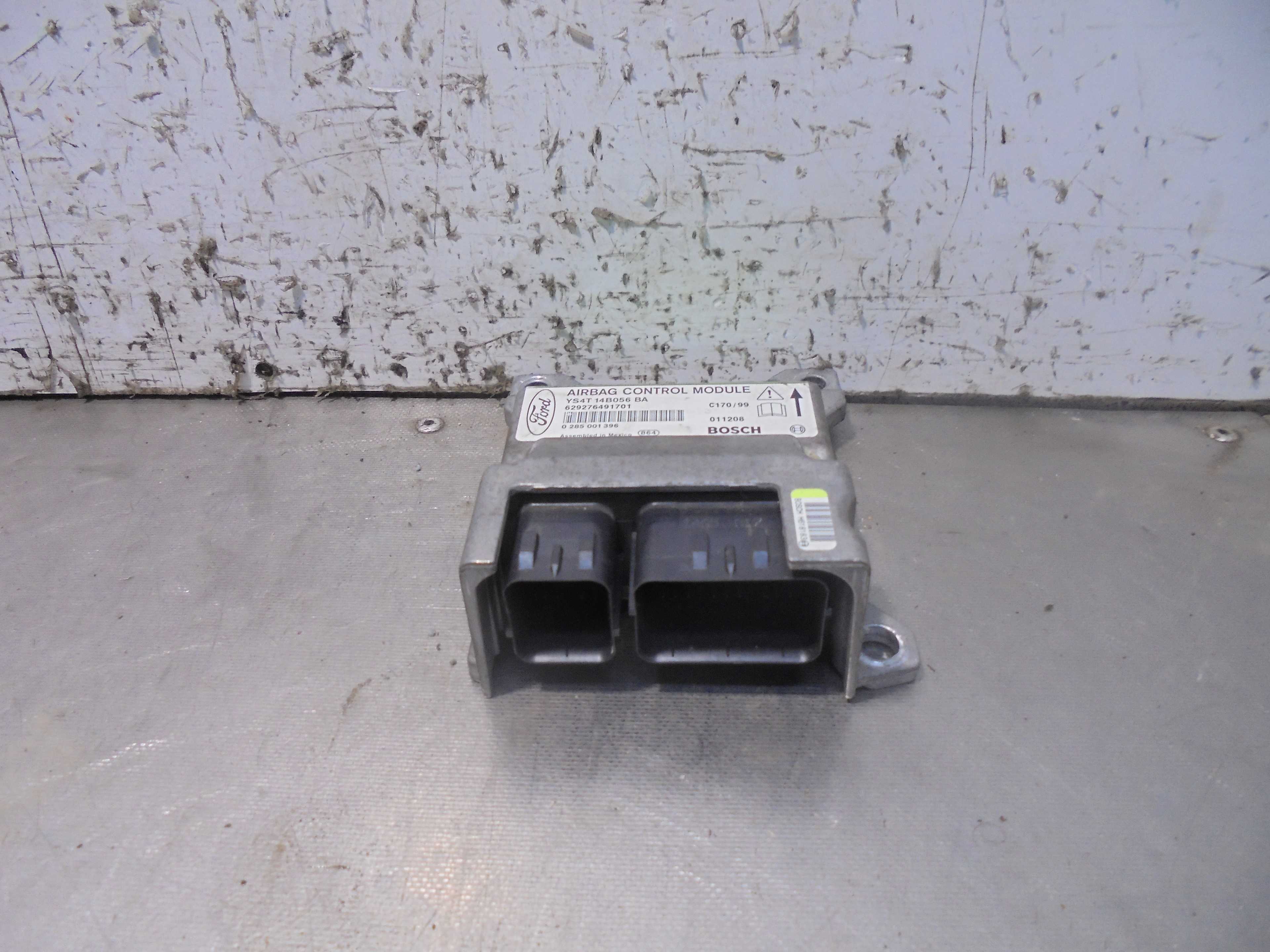 Recambio de centralita airbag para ford focus berlina (cak) referencia OEM IAM YS4T14B056BA 0285001396 BOSCH