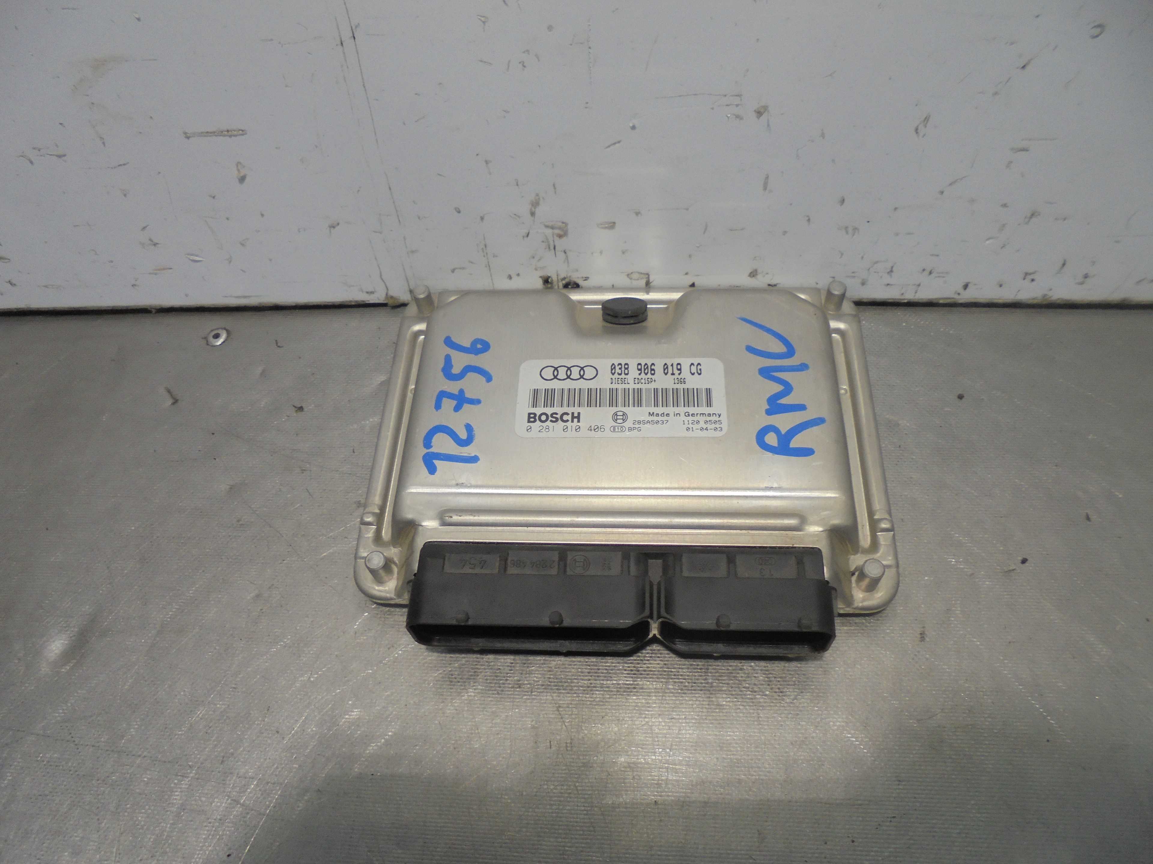 Recambio de centralita motor uce para audi a4 berlina (8e) 1.9 tdi (96kw) referencia OEM IAM 038906019 BOSCH 