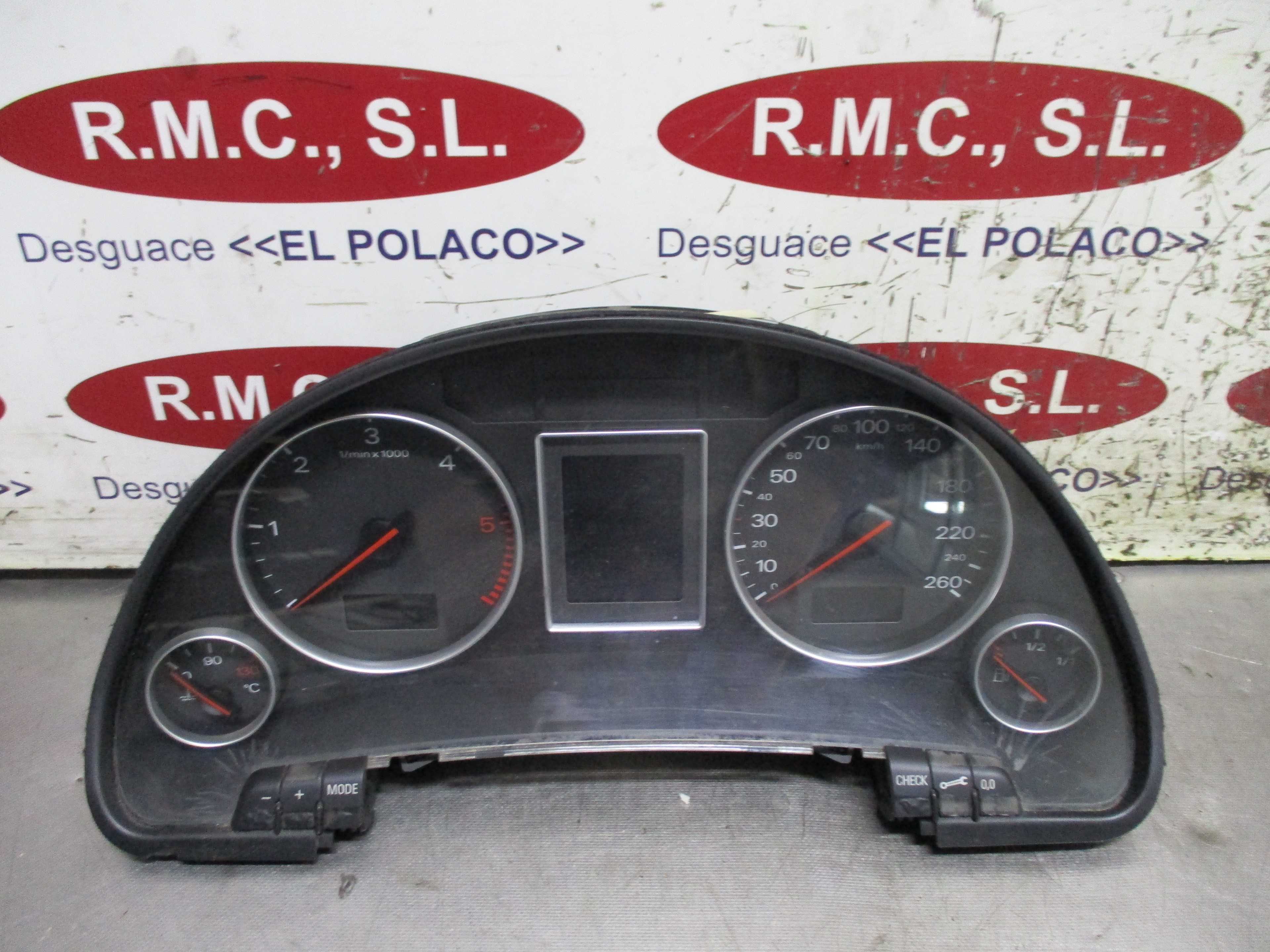 Recambio de cuadro instrumentos para audi a4 berlina (8e) 1.9 tdi (96kw) referencia OEM IAM   