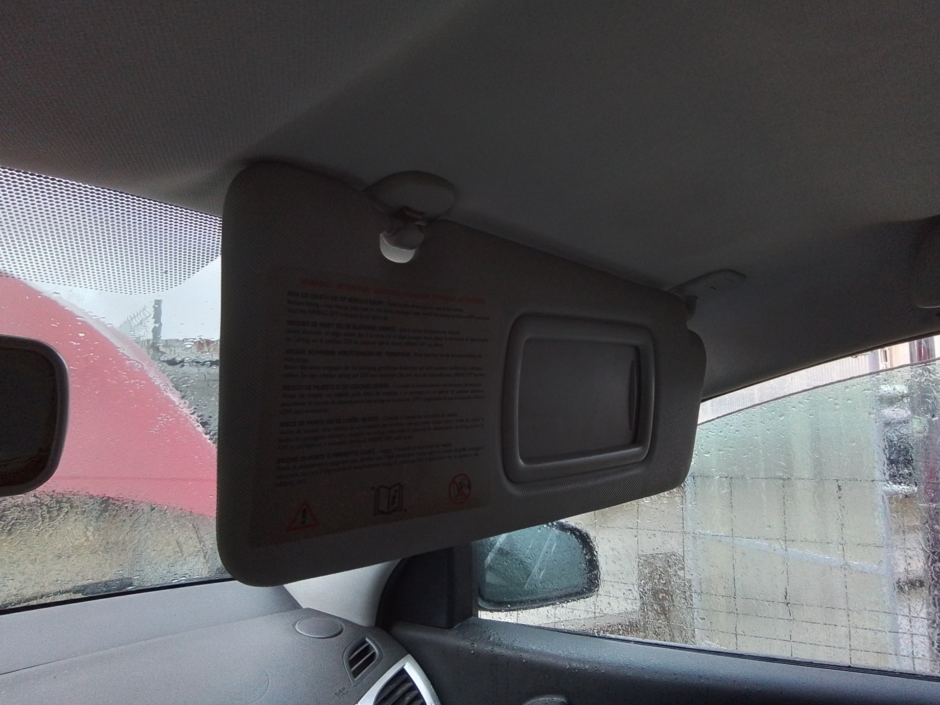 Recambio de parasol derecho para renault megane iii sport tourer business referencia OEM IAM   