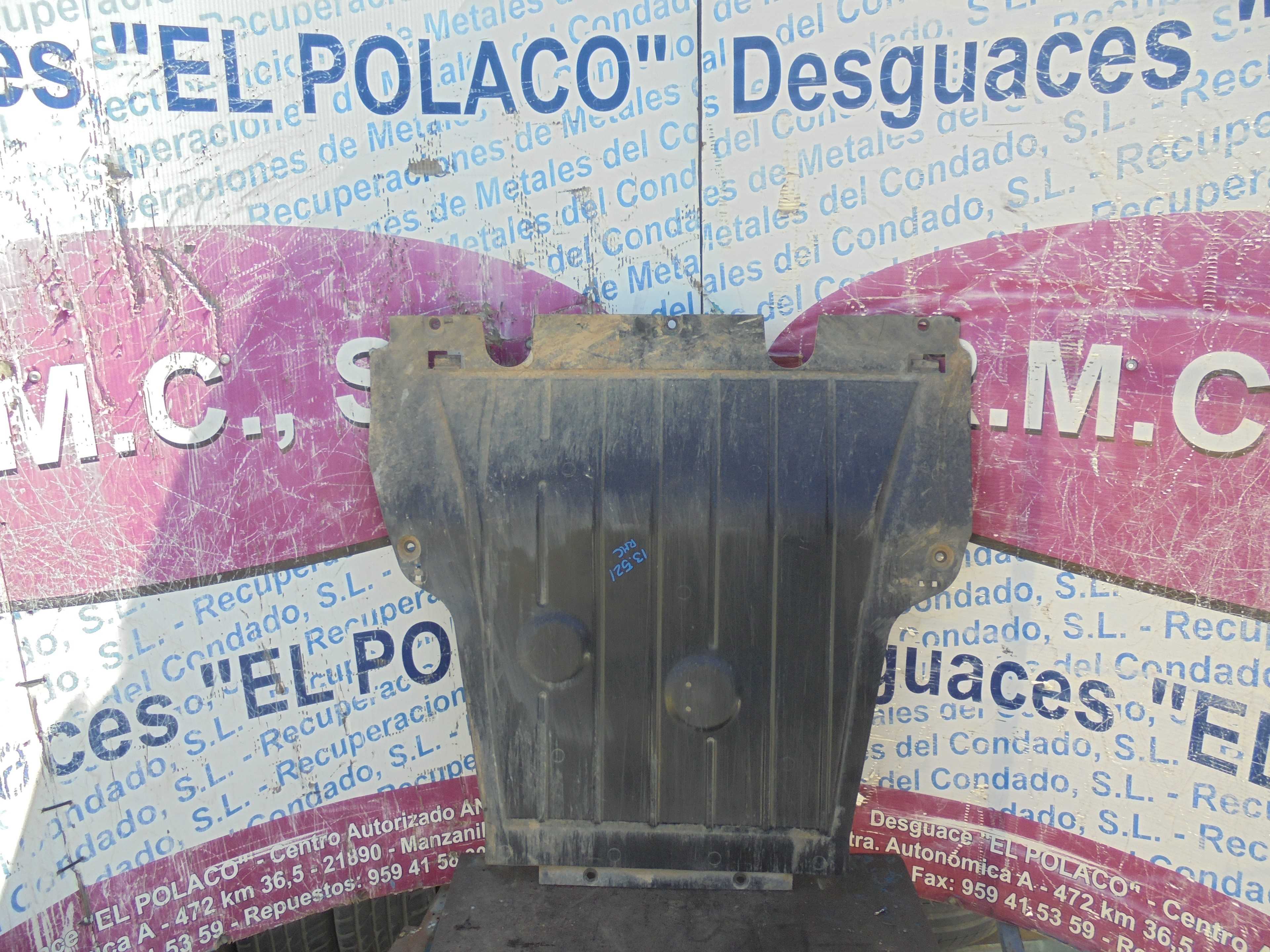 Recambio de cubrecarter para renault clio iii authentique referencia OEM IAM   