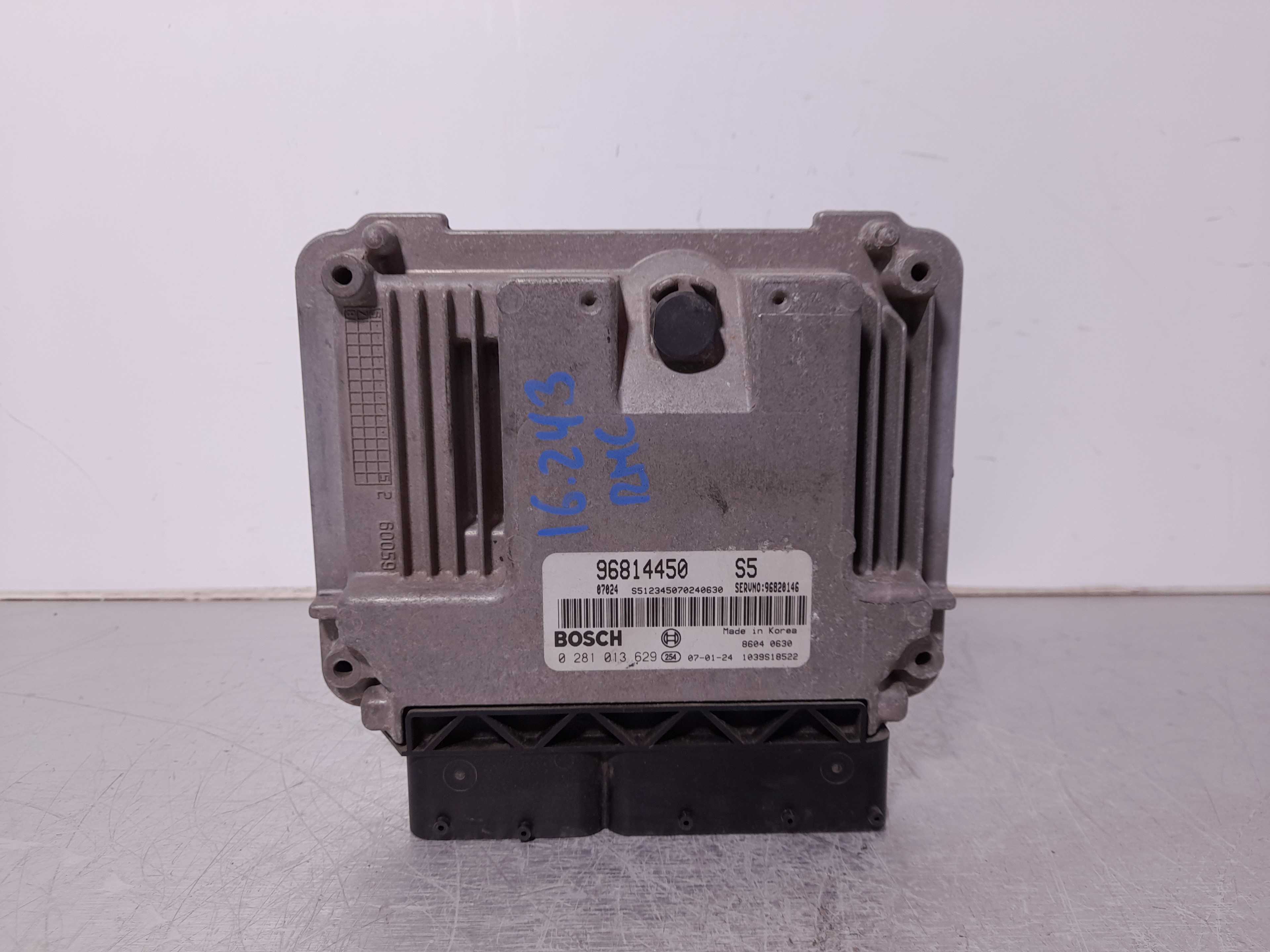 Recambio de centralita motor uce para chevrolet epica 2.0 diesel cat referencia OEM IAM 96814450 BOSCH 