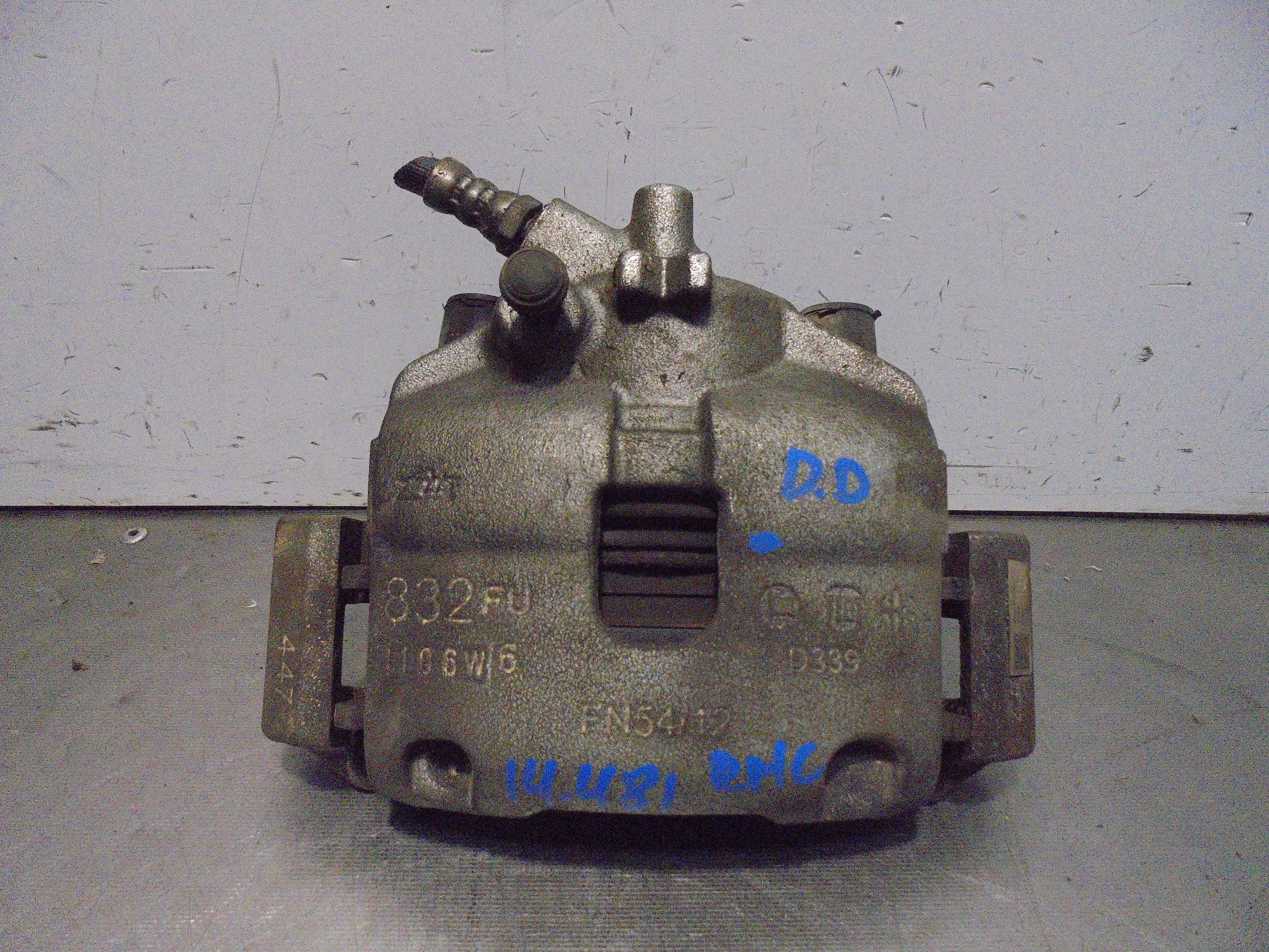 Recambio de pinza de freno delantera derecha para fiat nuova 500 (150) blackjack referencia OEM IAM 00519381030 ATE 