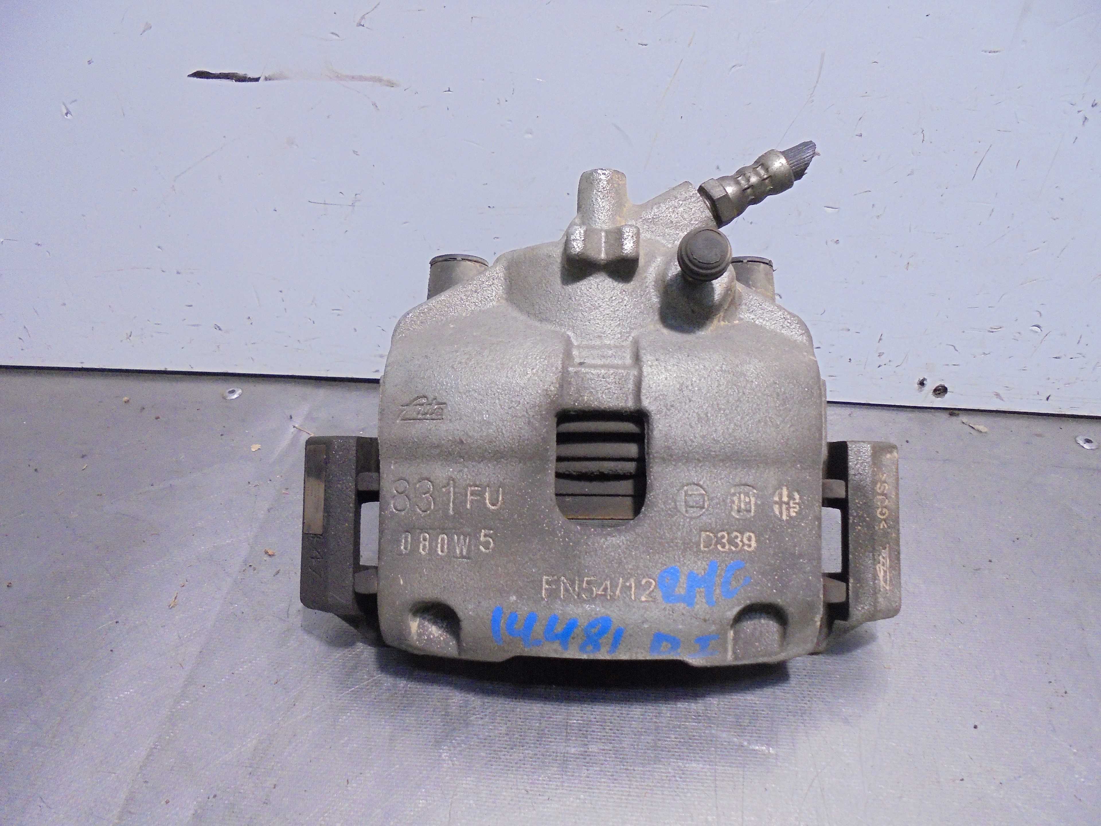 Recambio de pinza de freno delantera izquierda para fiat nuova 500 (150) blackjack referencia OEM IAM 00519381020 ATE 