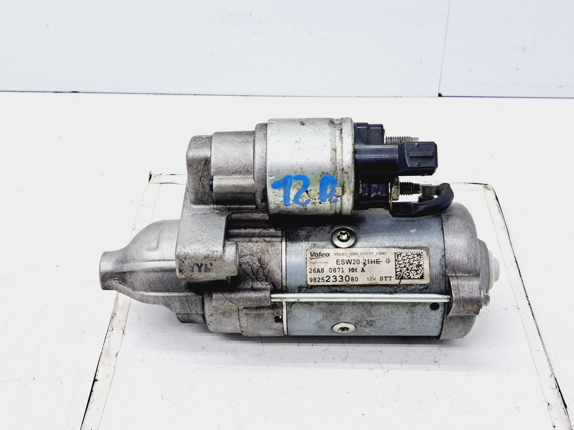 Recambio de motores de arranque para peugeot 3008 active referencia OEM IAM 9825233080 VALEO 