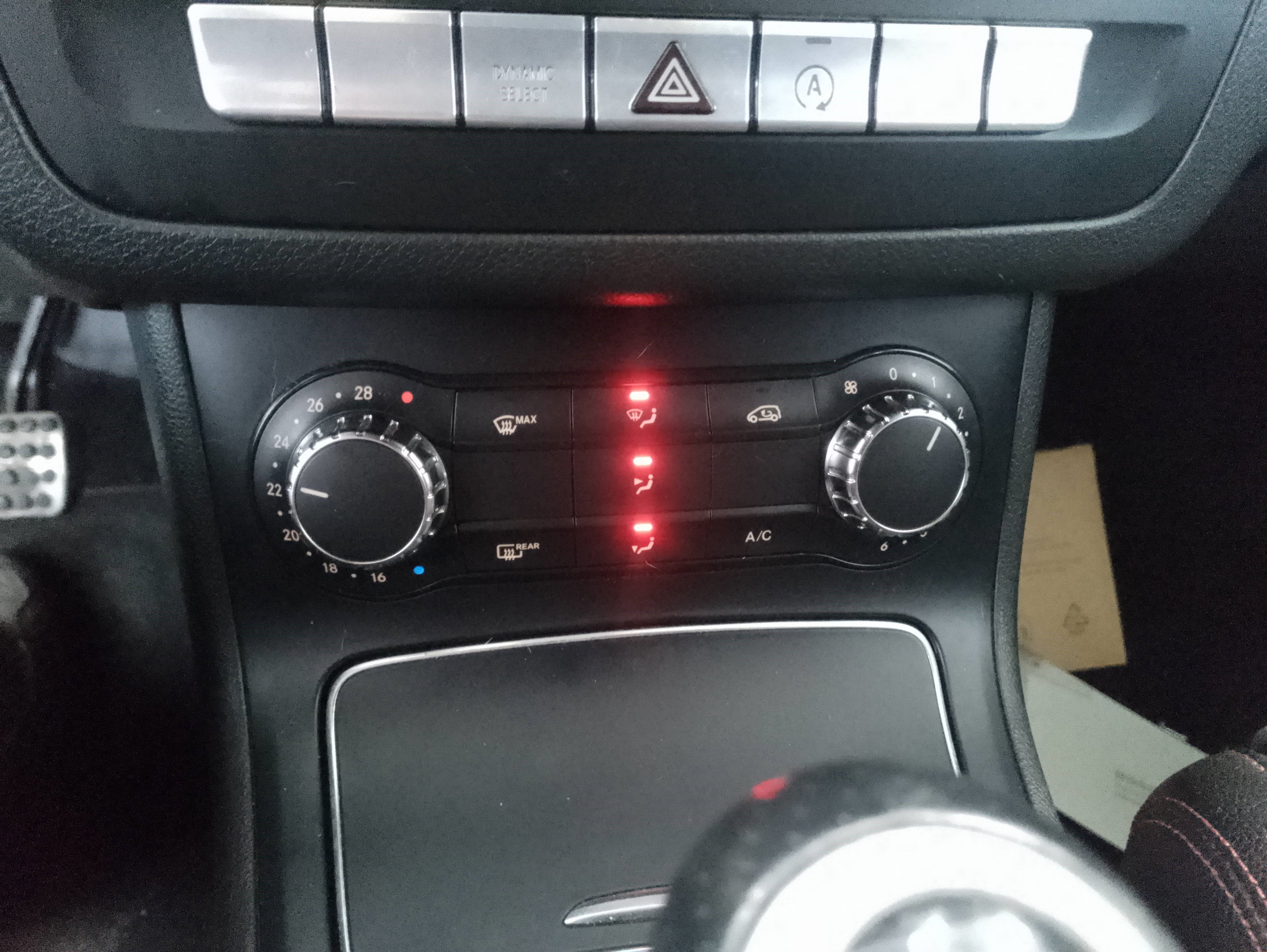 Recambio de mando climatizador para mercedes-benz clase b (w245) 150 (245.231) referencia OEM IAM   