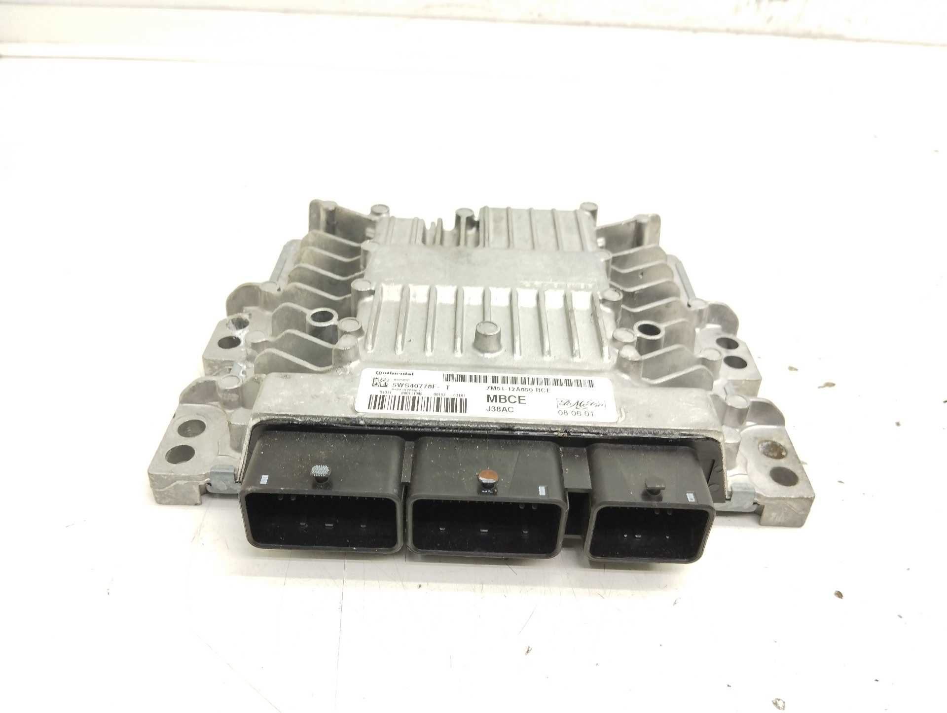 Recambio de centralita motor uce para ford focus berlina (cap) ambiente (d) referencia OEM IAM 7M5112A650BCE 5WS40778F CONTINENT