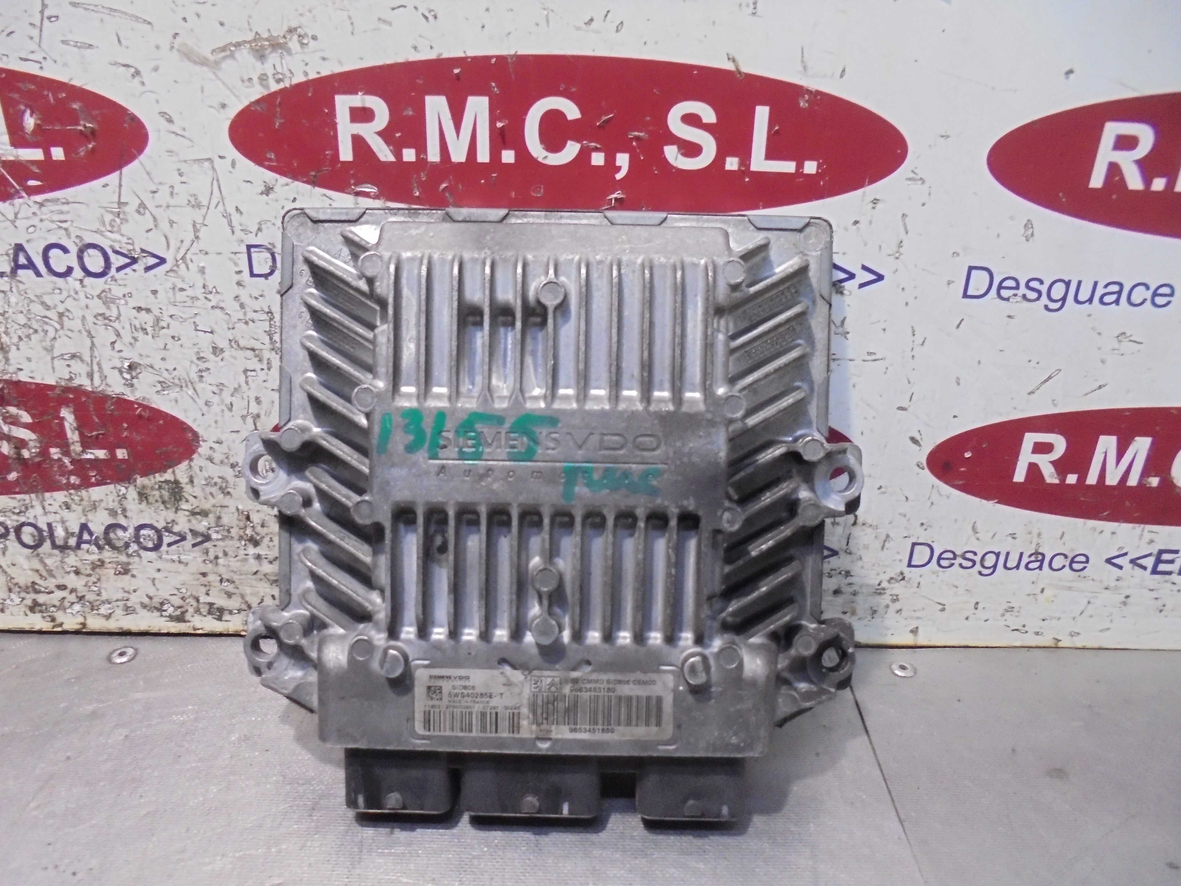 Recambio de centralita motor uce para citroën c2 furio referencia OEM IAM 9663483180  