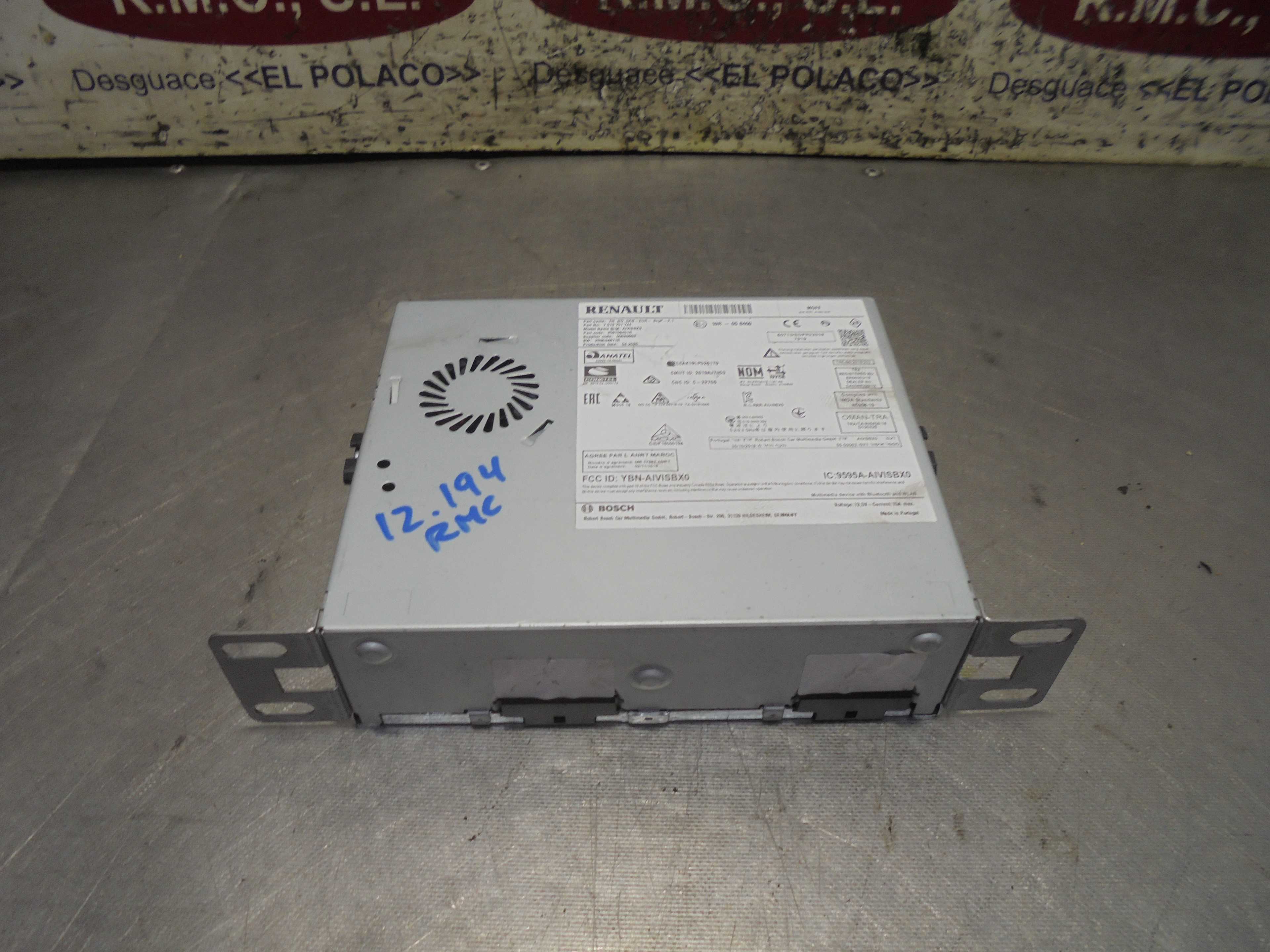 Recambio de sistema audio / radio cd para renault clio v business referencia OEM IAM   