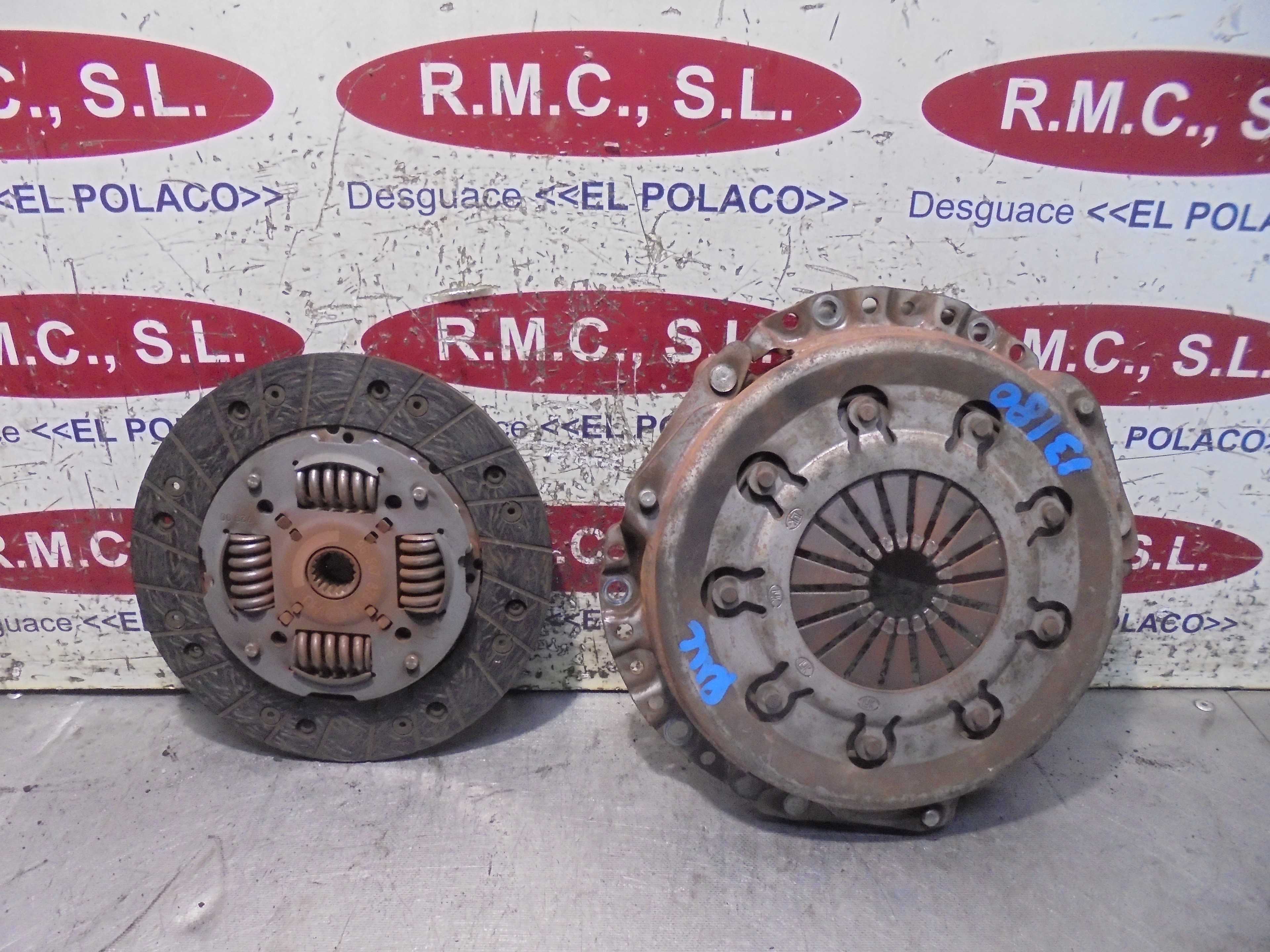 Recambio de kit embrague para citroën berlingo 1.9 diesel referencia OEM IAM 9654787880 LUK 