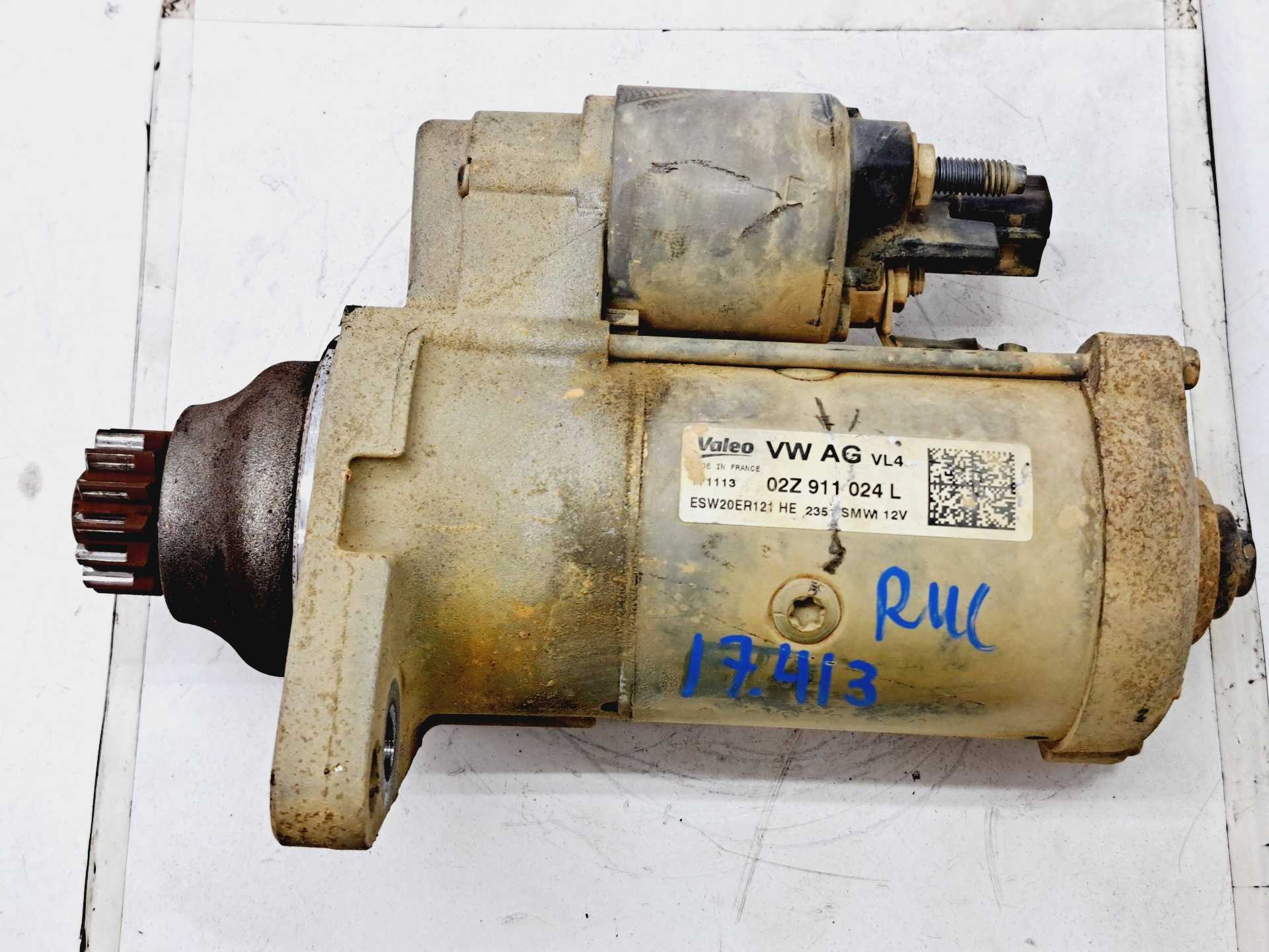 Recambio de motores de arranque para seat leon (5f1) i-tech referencia OEM IAM 02Z911024L VALEO 