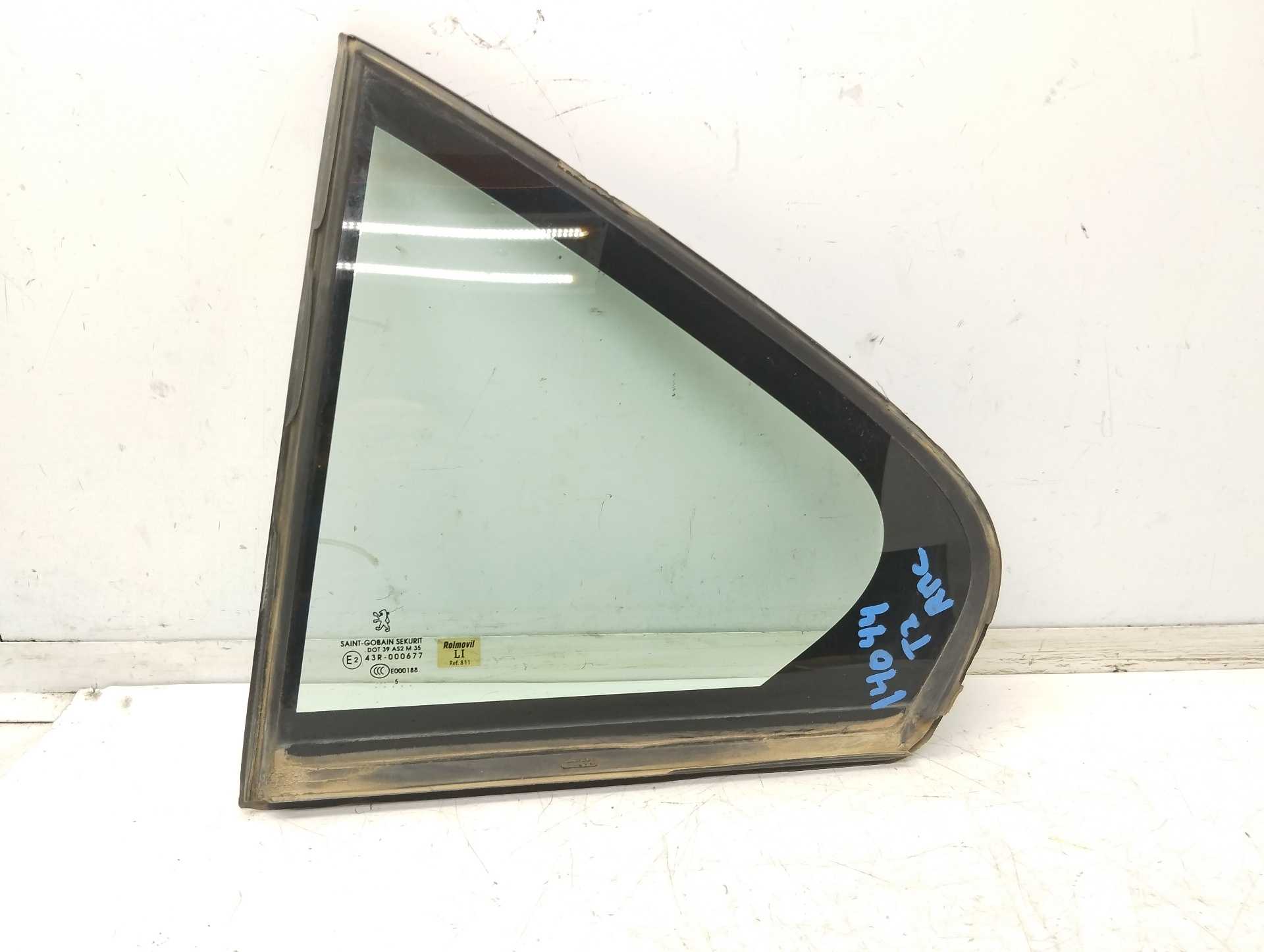 Recambio de luna custodia trasera izquierda para peugeot 607 (s2) básico referencia OEM IAM DOT39AS2M35  