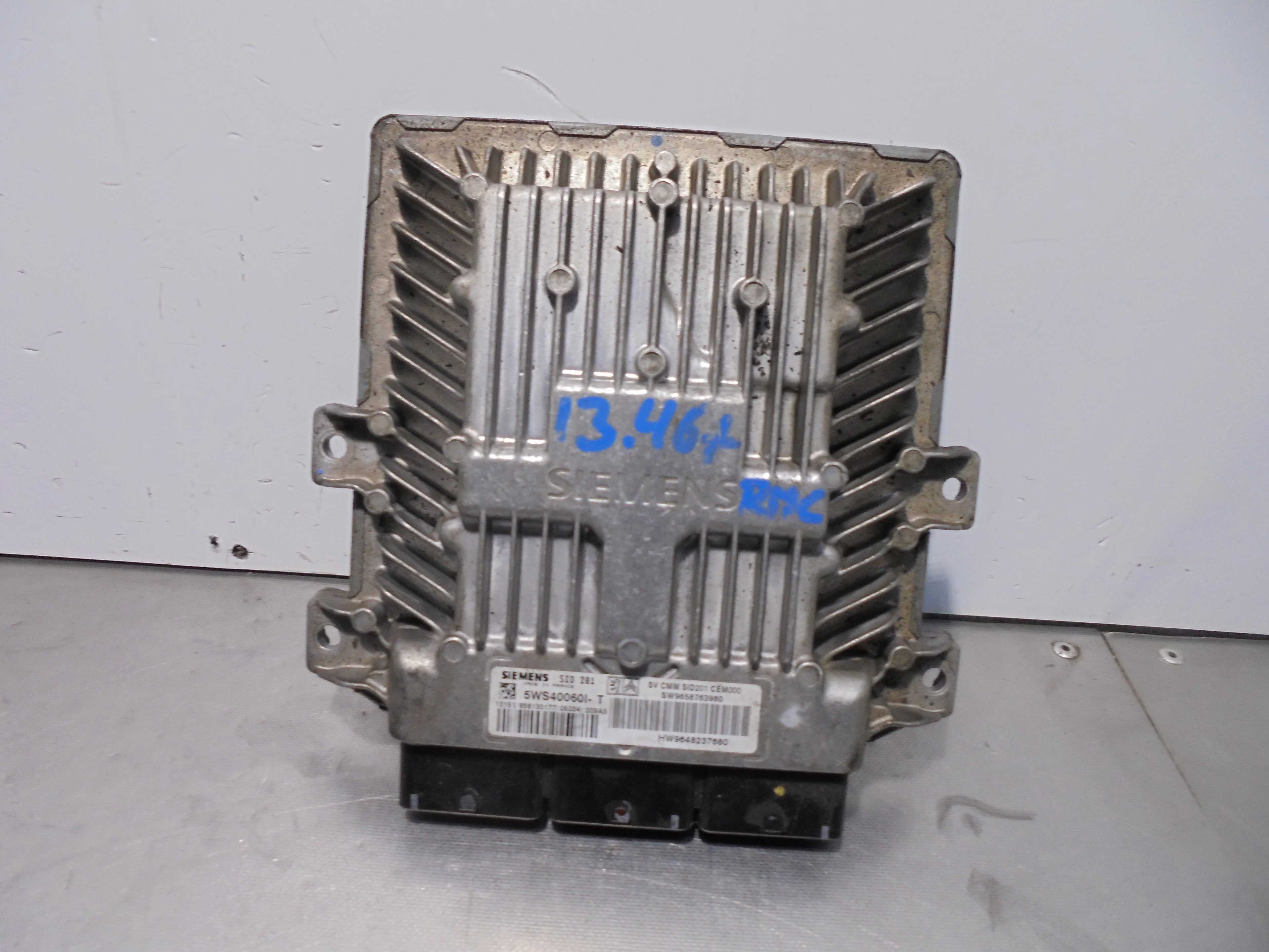 Recambio de centralita motor uce para peugeot 607 (s2) básico referencia OEM IAM 9658763980 SIEMENS 