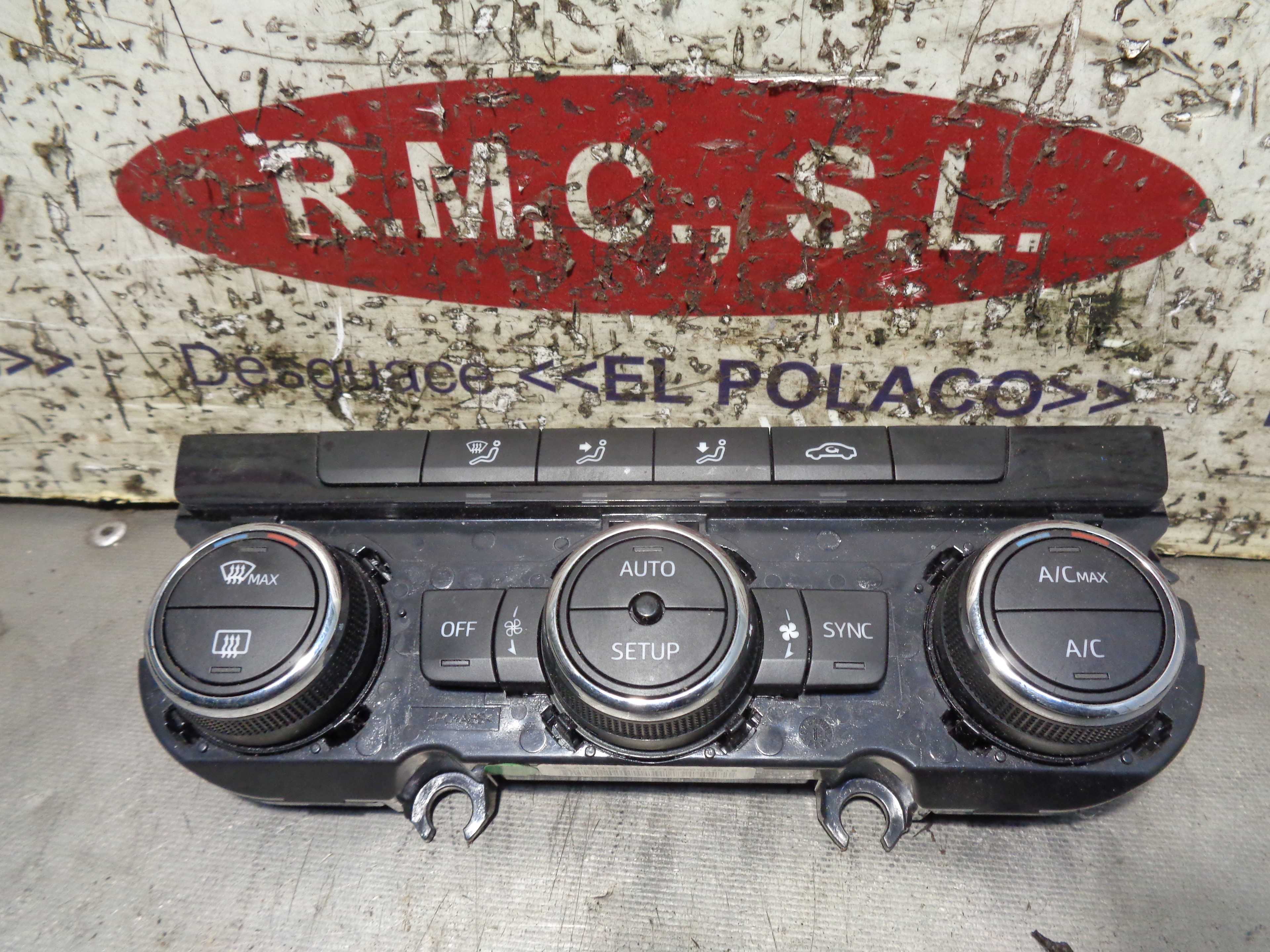 Recambio de mando climatizador para seat leon (5f1) reference referencia OEM IAM 5F0907044  