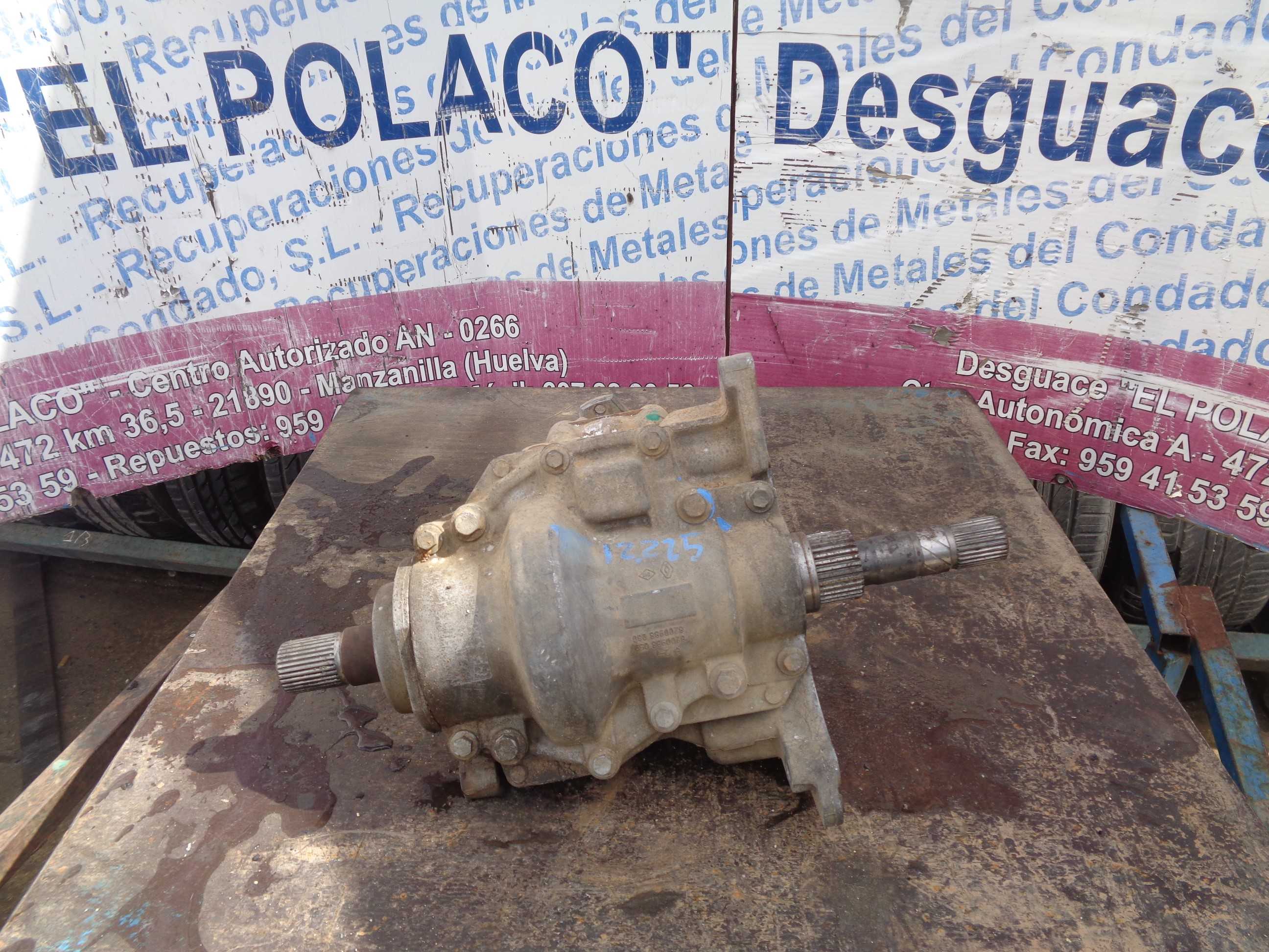 Recambio de caja transfer para dacia duster 1.5 dci diesel fap cat referencia OEM IAM   