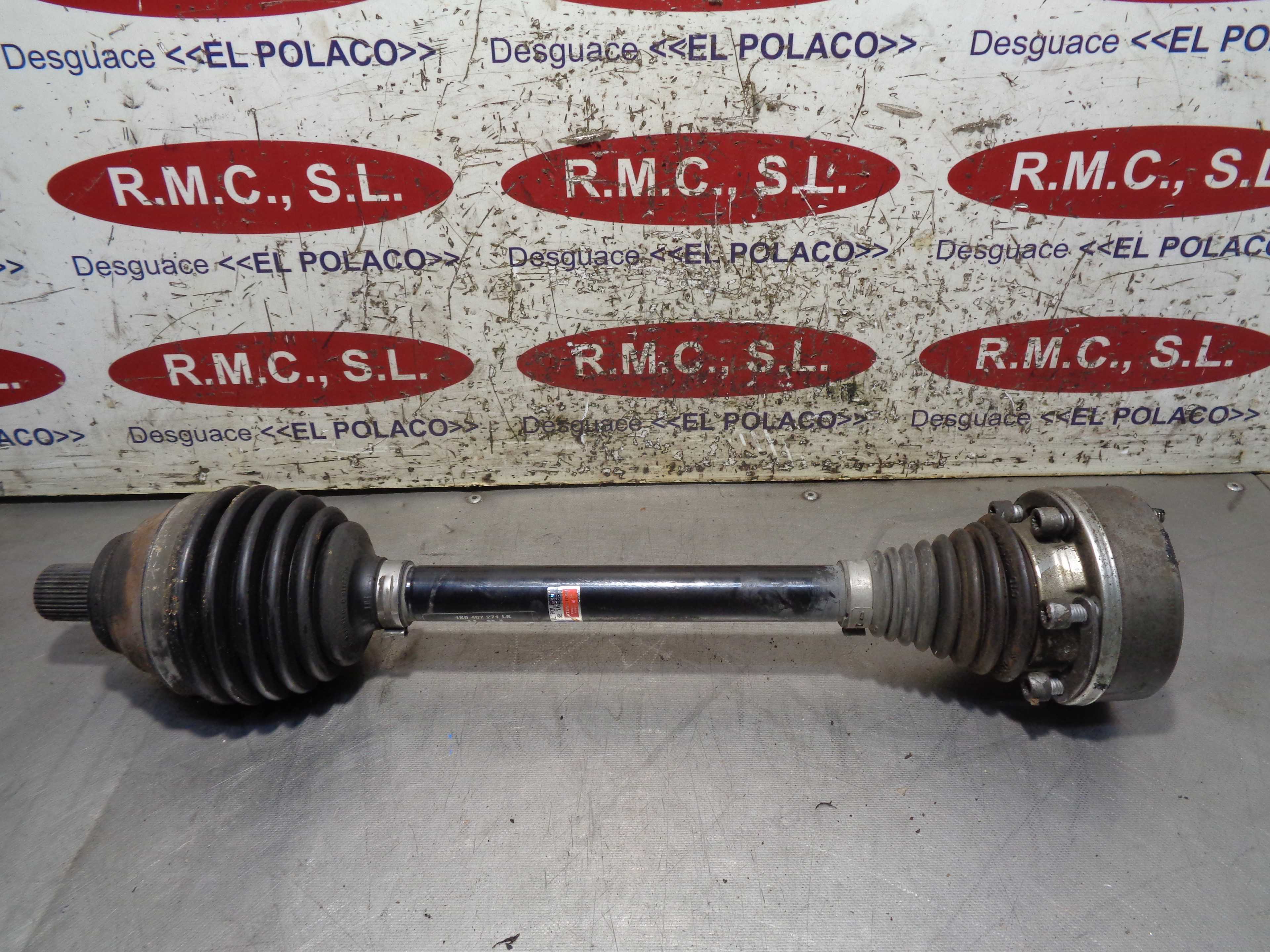 Recambio de transmision delantera izquierda para seat leon (5f1) reference referencia OEM IAM 1K0407271  