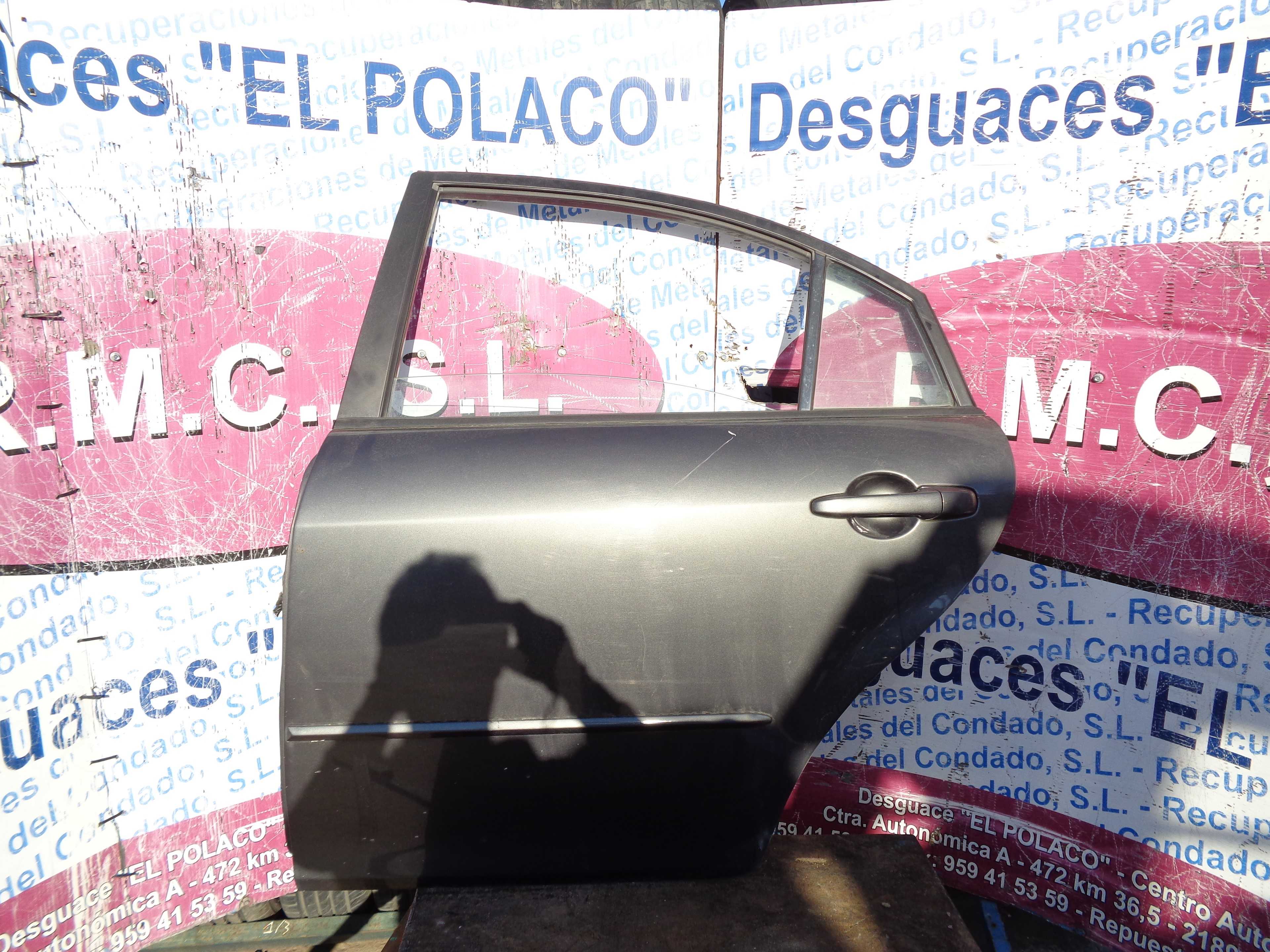 Recambio de puerta trasera izquierda para mazda 6 berlina (gg) 2.0 crtd 120 active (5-ptas.) referencia OEM IAM   