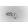 Recambio de retrovisor izquierdo para nissan vanette cargo (hc23) familiar (5 asientos) referencia OEM IAM E9010052  