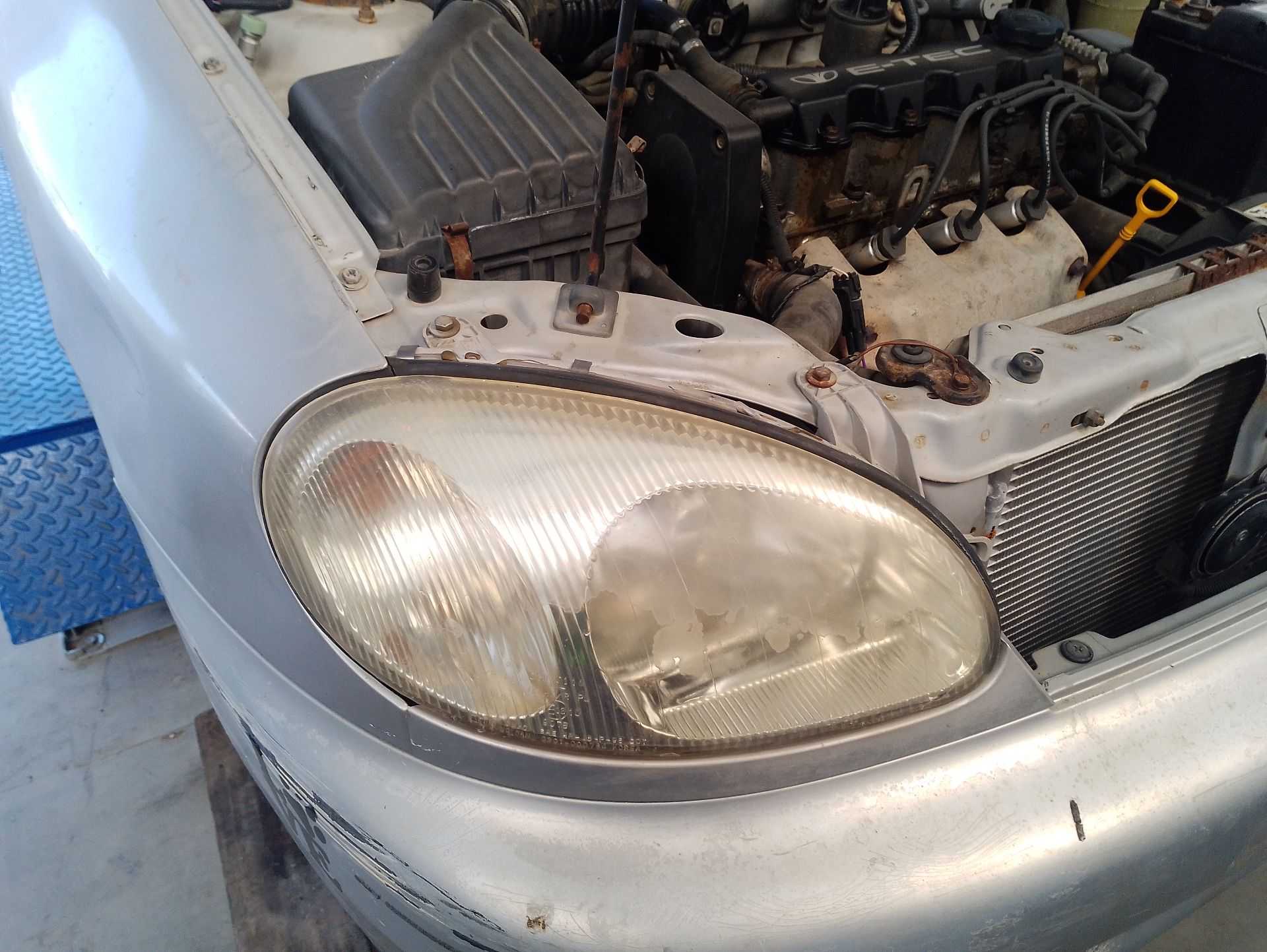 Recambio de faro derecho para daewoo lanos (klat) 1.3 referencia OEM IAM   