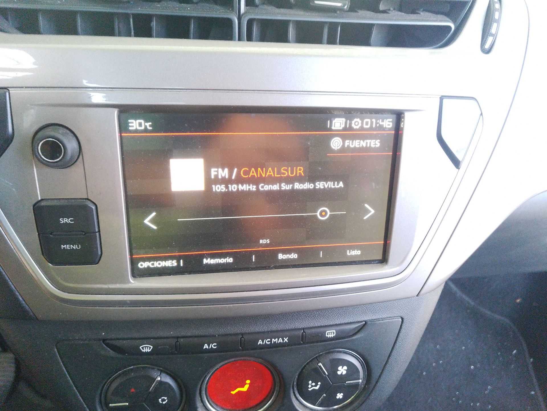 Recambio de pantalla multifuncion para citroën c-elysee (dd_) 1.5 bluehdi 100 referencia OEM IAM   