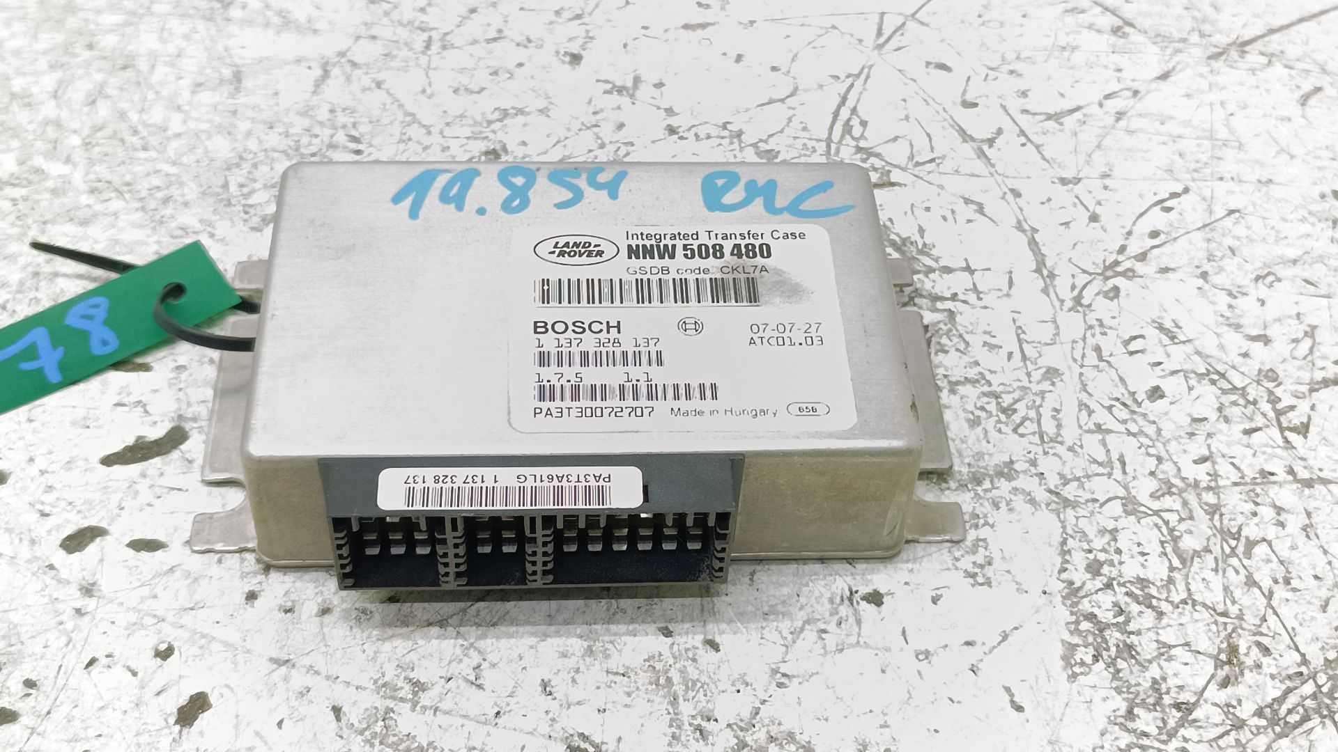 Recambio de modulo electronico para land rover discovery v6 td edition 60 yrs referencia OEM IAM NNW508480 1137328137 