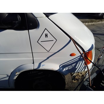 Recambio de aleta delantera derecha para ford transit ft 100 largo referencia OEM IAM   