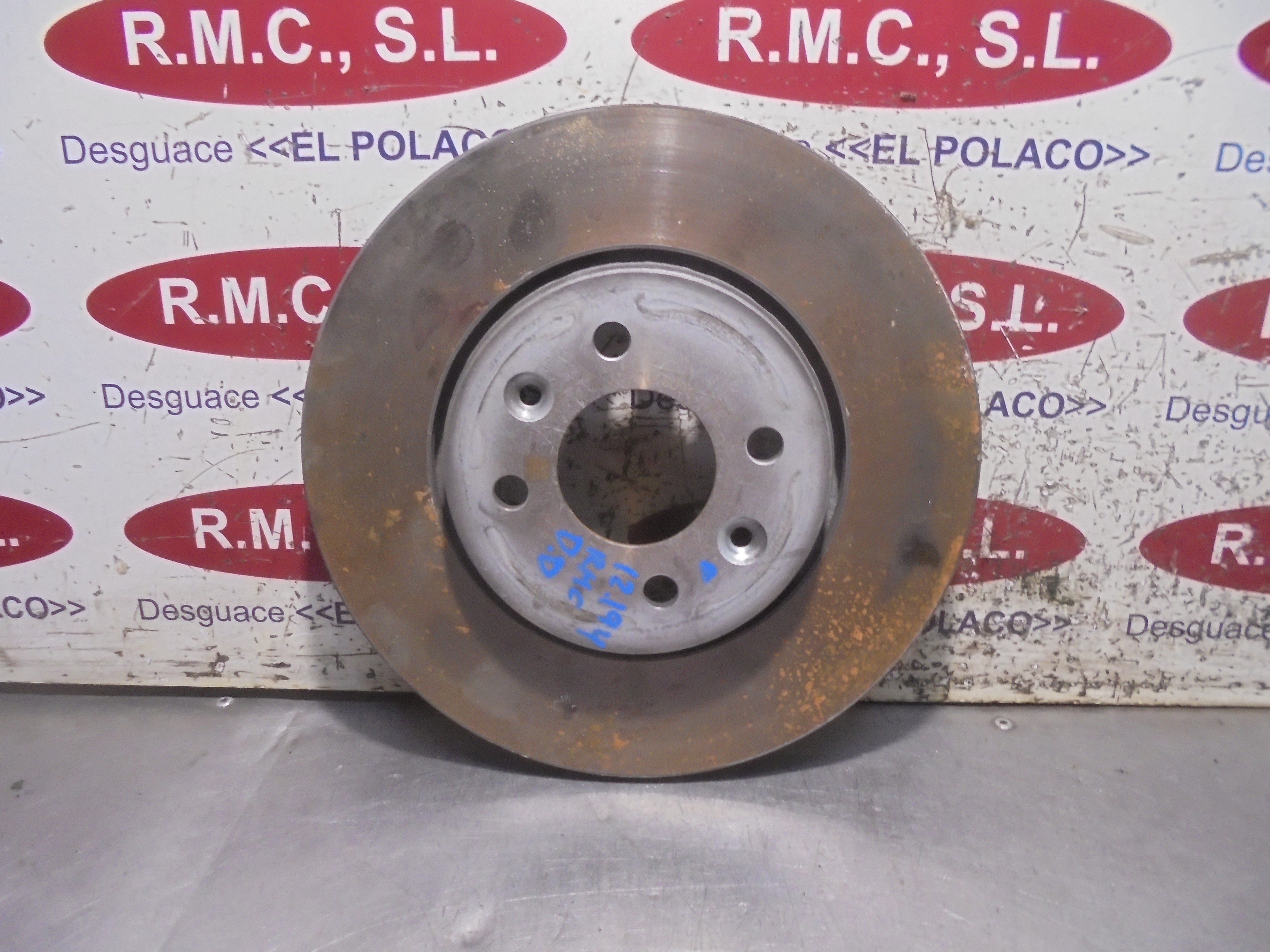Recambio de disco freno delantero derecho para renault clio v business referencia OEM IAM   