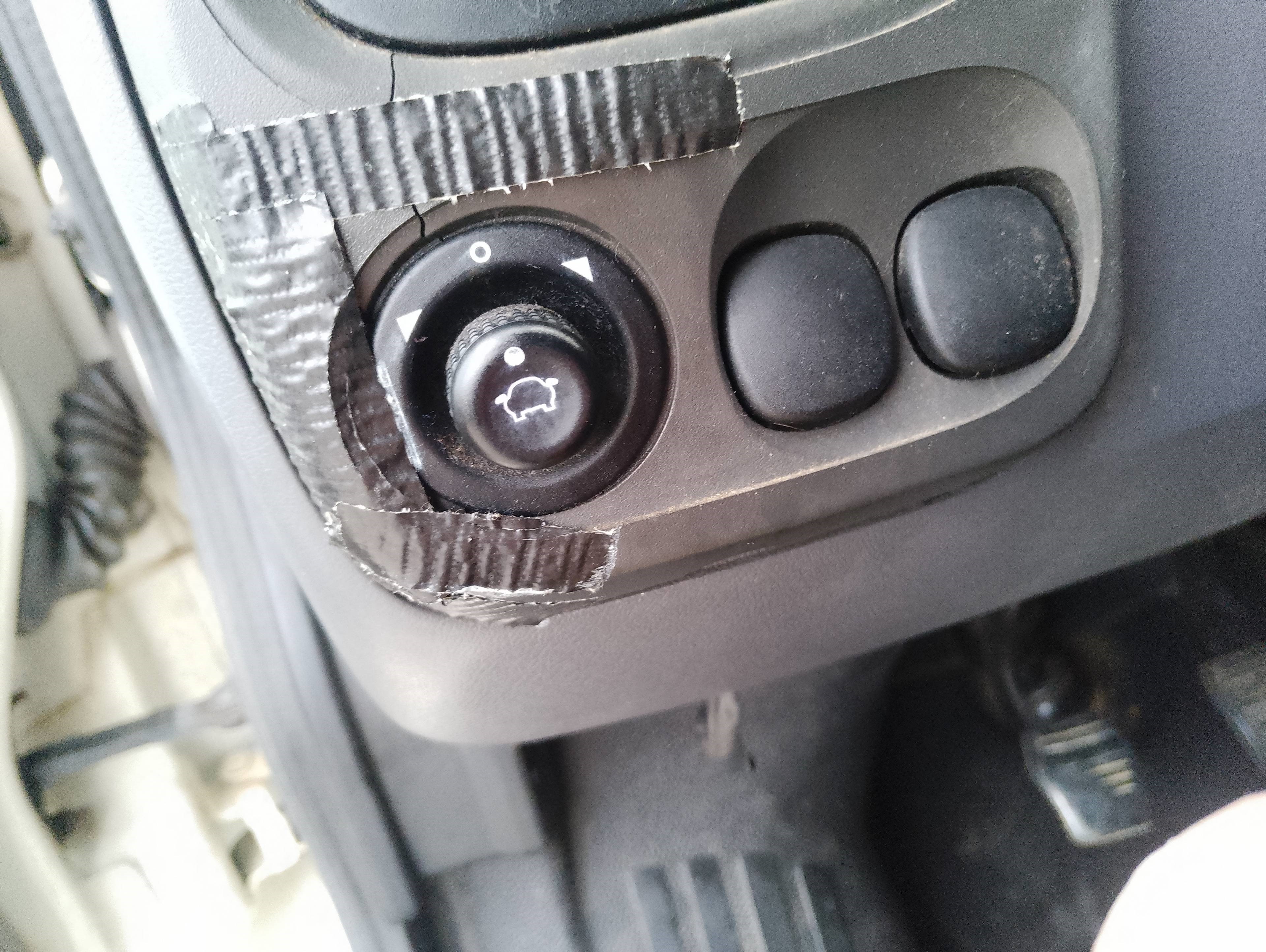 Recambio de mando retrovisor para ford transit mod. 2000 bus referencia OEM IAM   