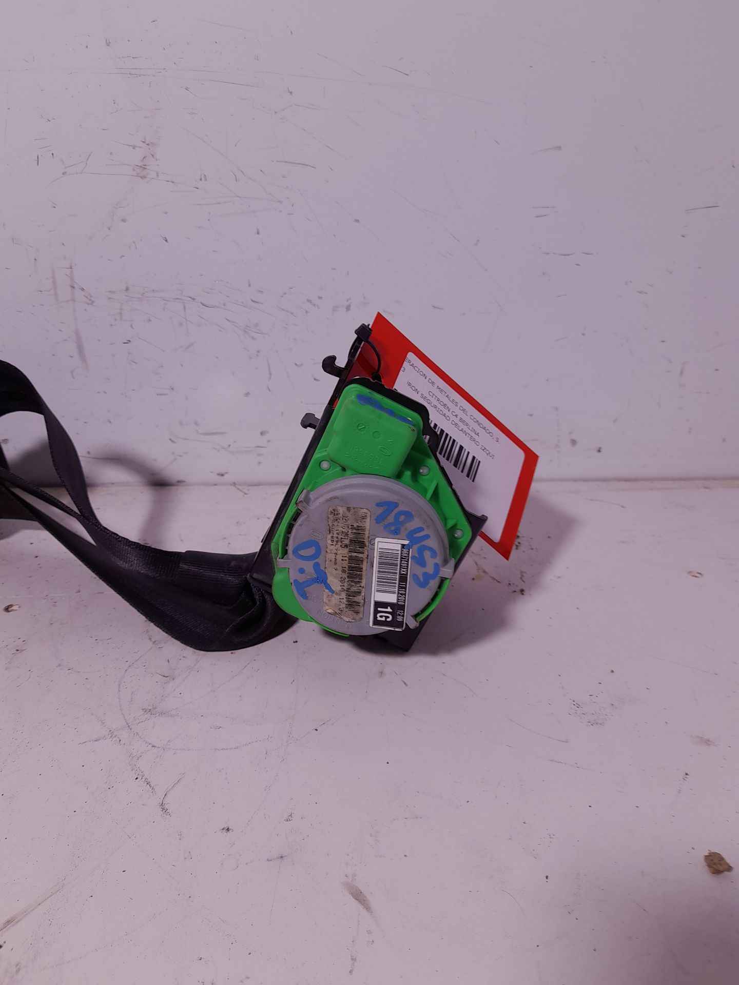 Recambio de cinturon seguridad delantero izquierdo para citroën c4 berlina referencia OEM IAM   