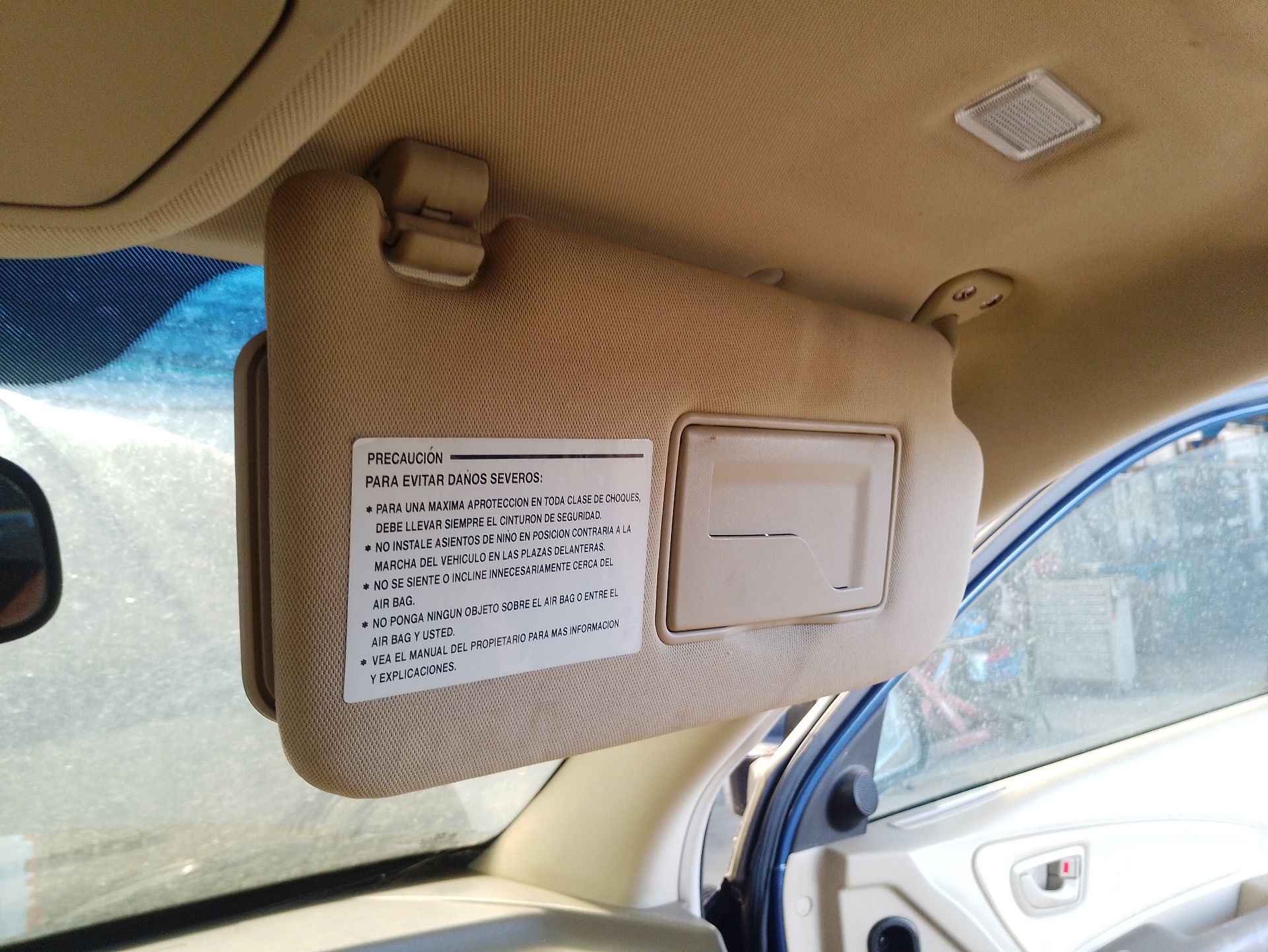 Recambio de parasol derecho para hyundai tucson (jm) 2.0 crdi a las 4 ruedas referencia OEM IAM 852022E100GF  