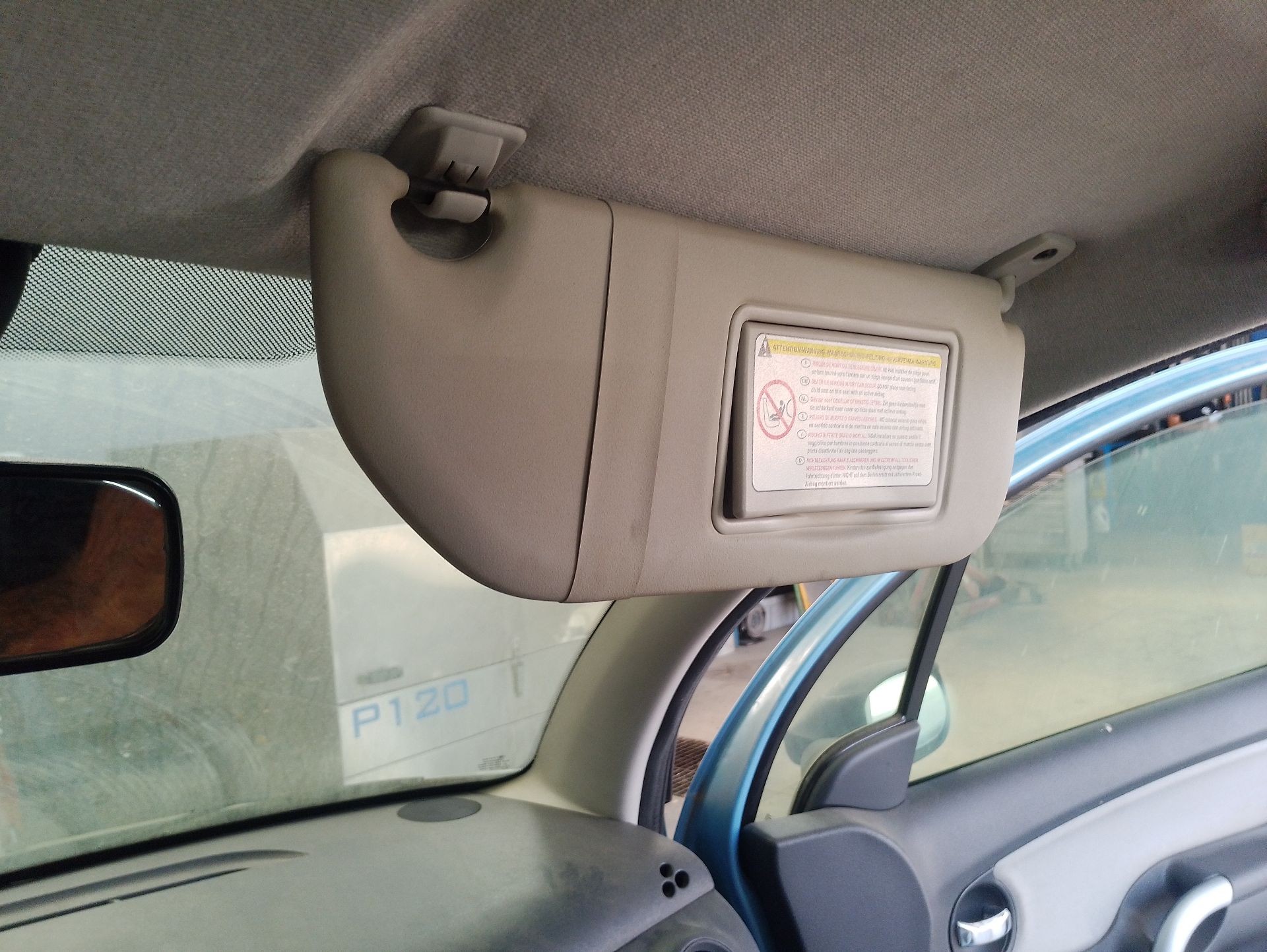 Recambio de parasol derecho para citroën c3 i (fc_, fn_) 1.4 hdi referencia OEM IAM 8143GA  