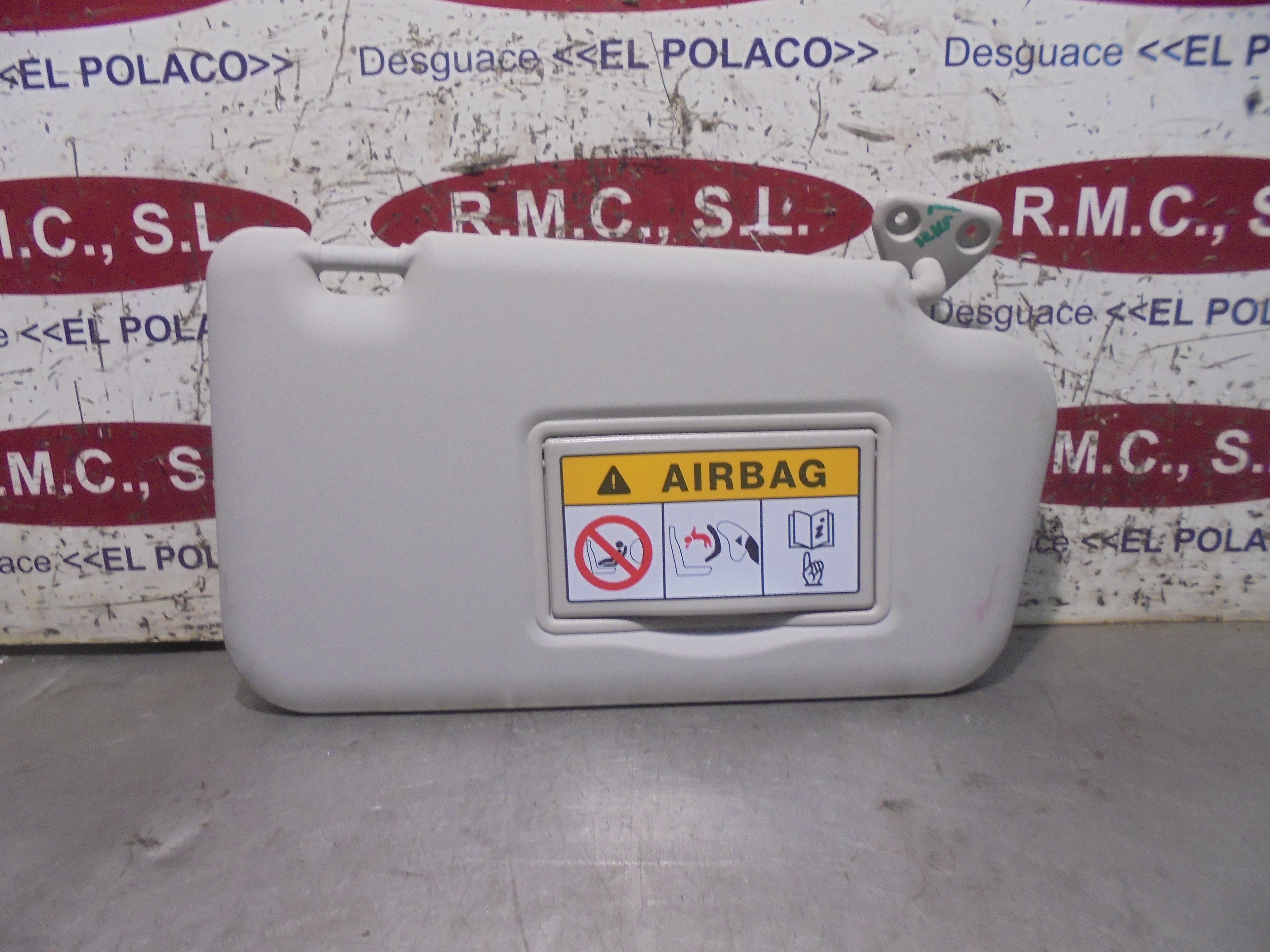 Recambio de parasol derecho para renault clio v business referencia OEM IAM   