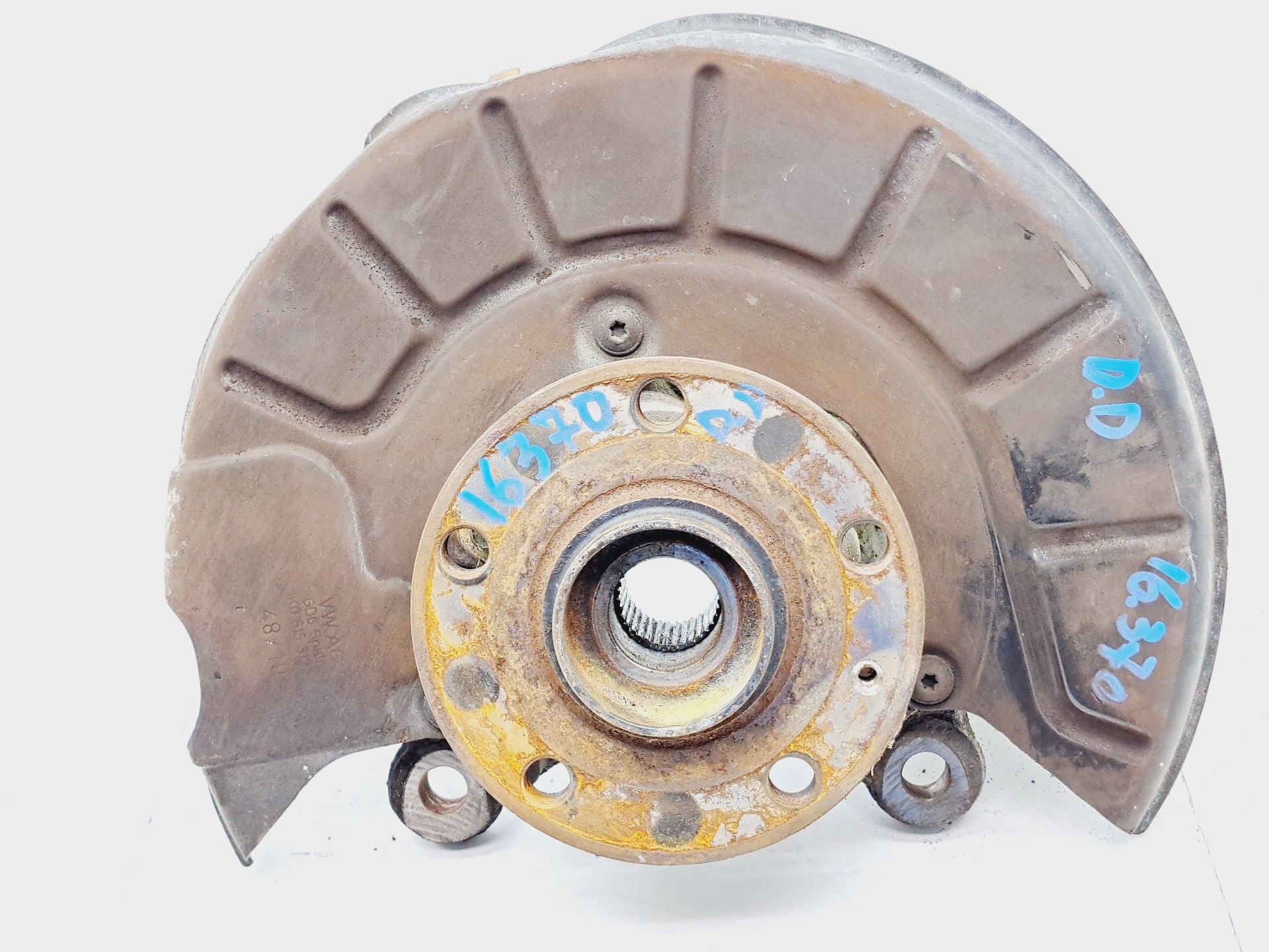 Recambio de mangueta delantera derecha para volkswagen touran (1t3) referencia OEM IAM  1K0407256AA 
