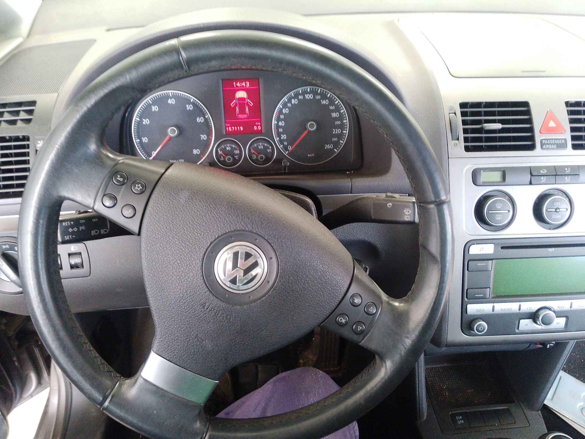 Recambio de volante para volkswagen touran (1t1, 1t2) 1.4 tsi referencia OEM IAM   