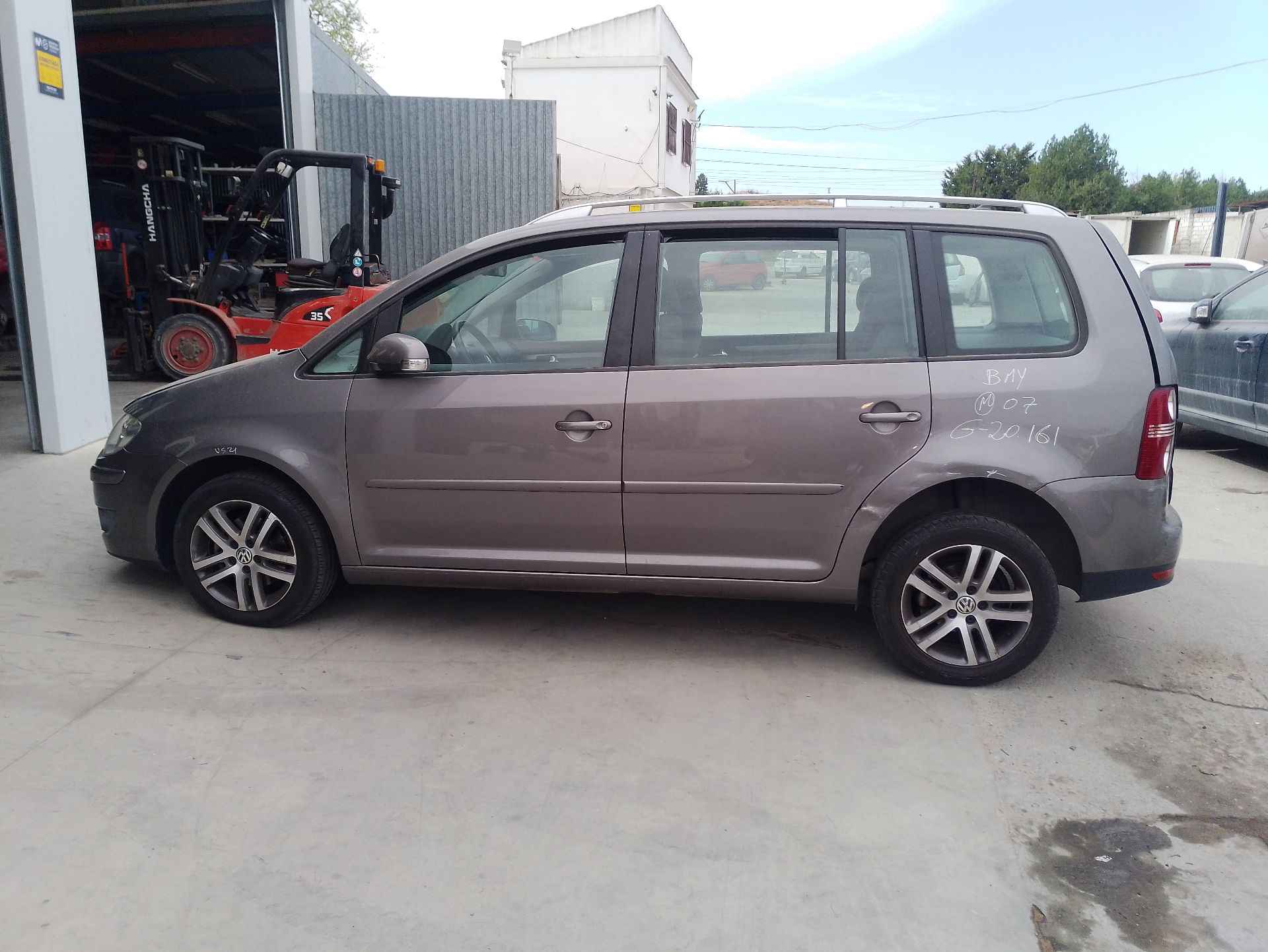 volkswagen touran (1t1, 1t2) del año 2007