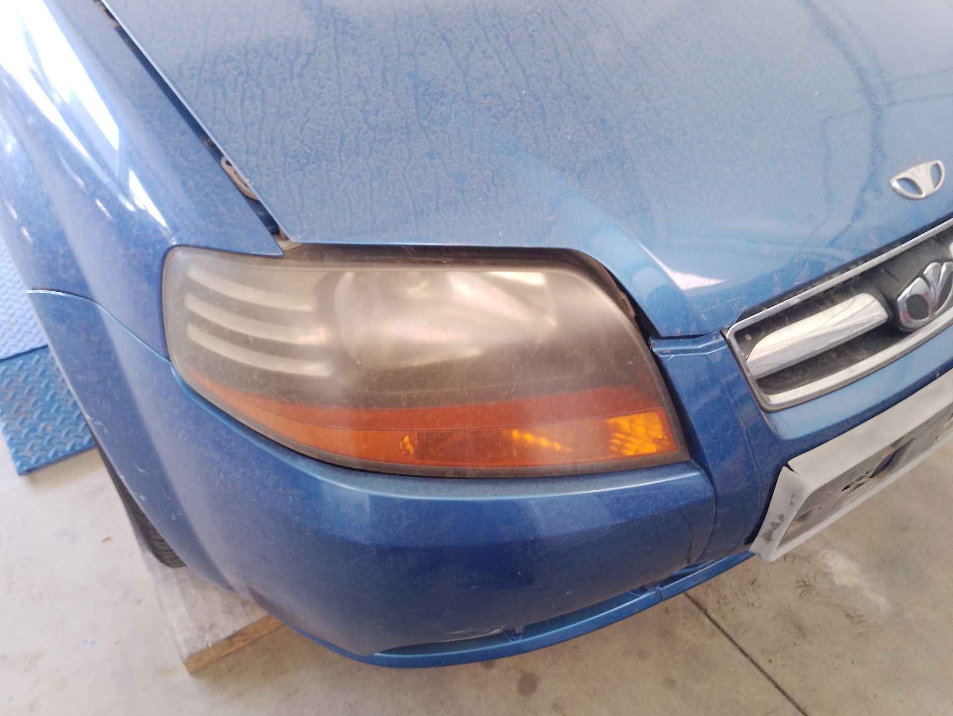Recambio de faro derecho para daewoo kalos sedán (klas) 1.4 referencia OEM IAM 96540256  