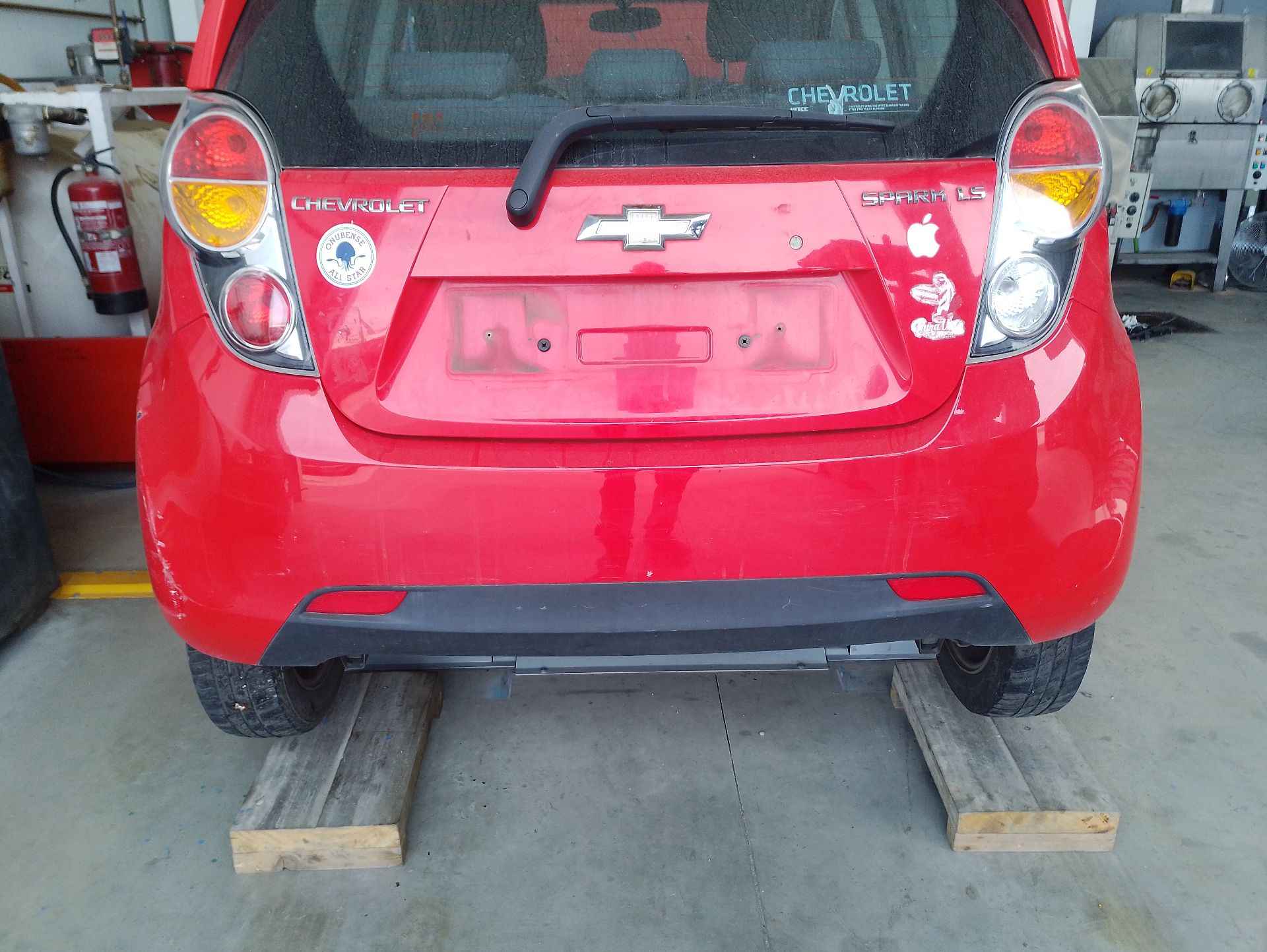 Recambio de paragolpes trasero para chevrolet spark (m300) 1.0 referencia OEM IAM   