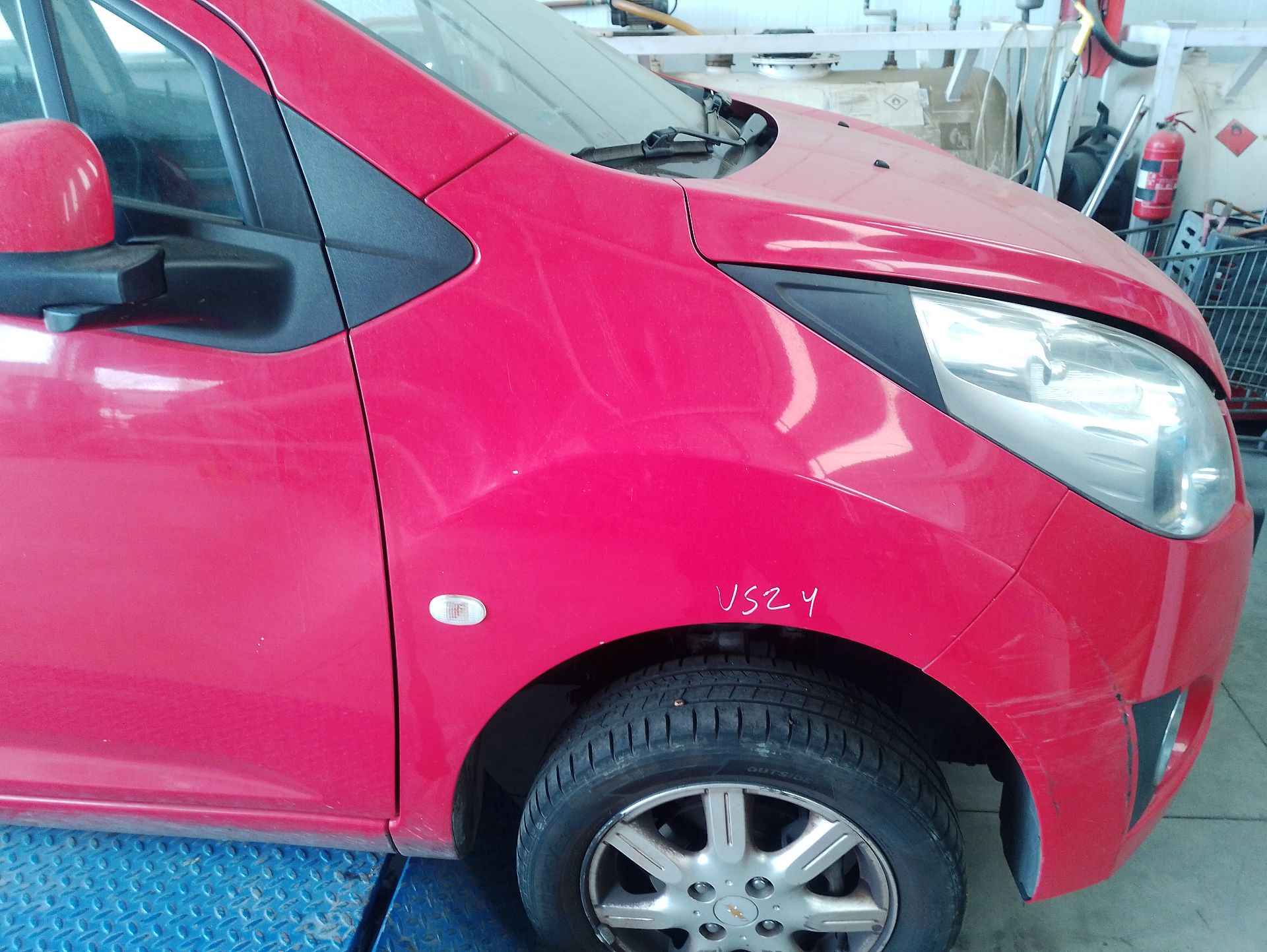 Recambio de aleta delantera derecha para chevrolet spark (m300) 1.0 referencia OEM IAM   