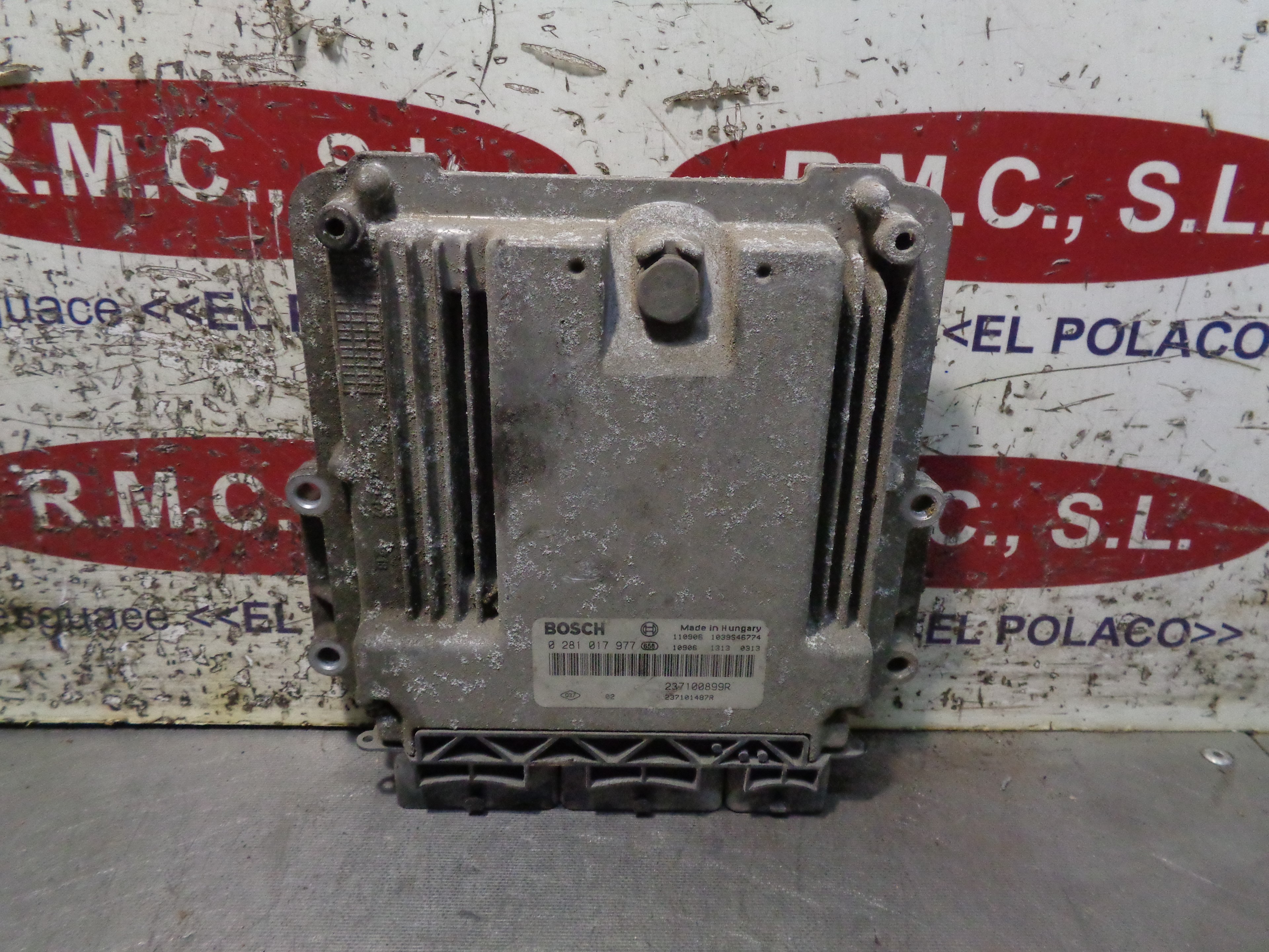 Recambio de centralita motor uce para nissan nv400 pritsche 2.3 dci diesel cat referencia OEM IAM 0281017977  
