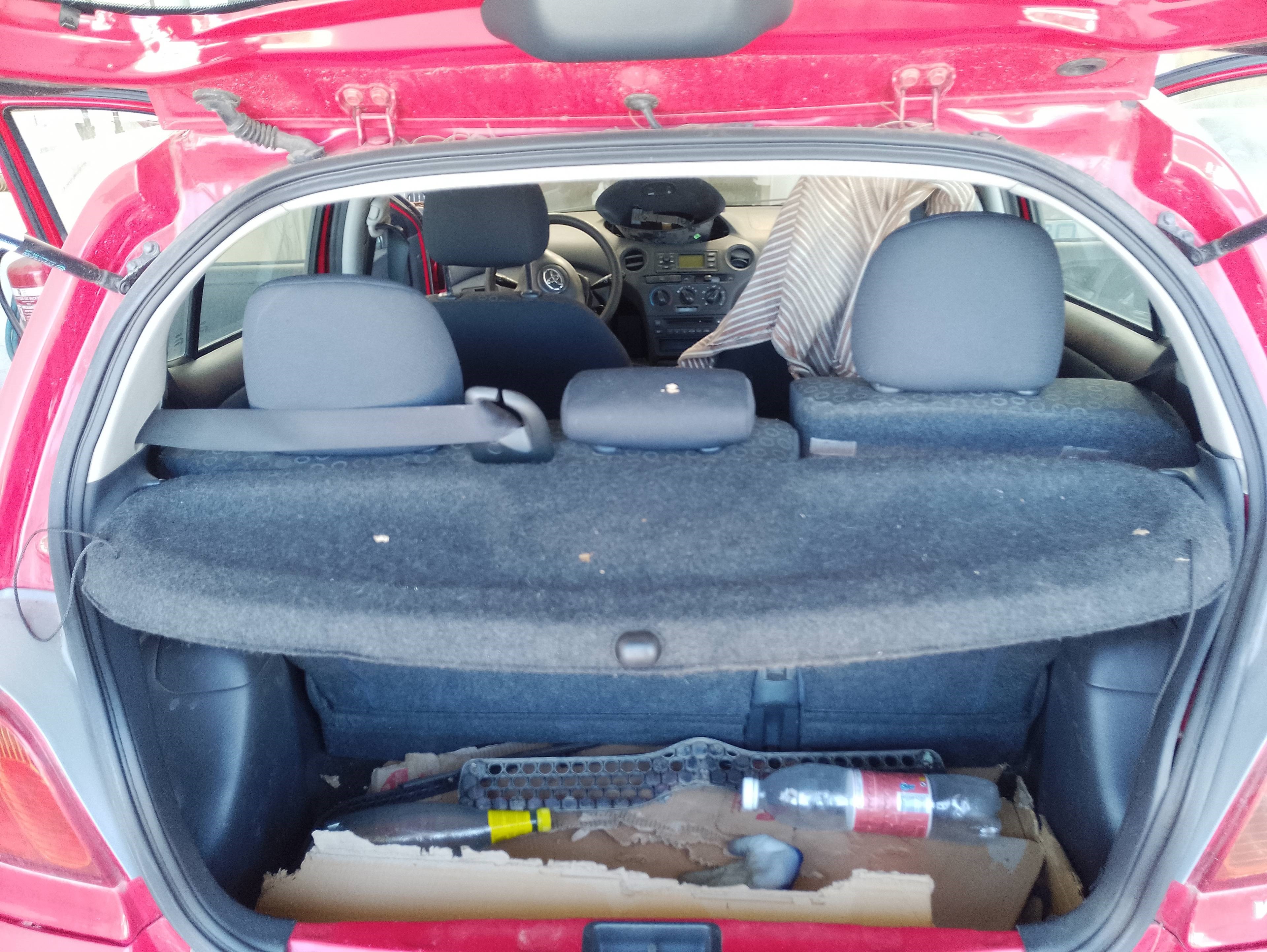 Recambio de bandeja trasera para toyota yaris (ksp9/scp9/nlp9) básico referencia OEM IAM   