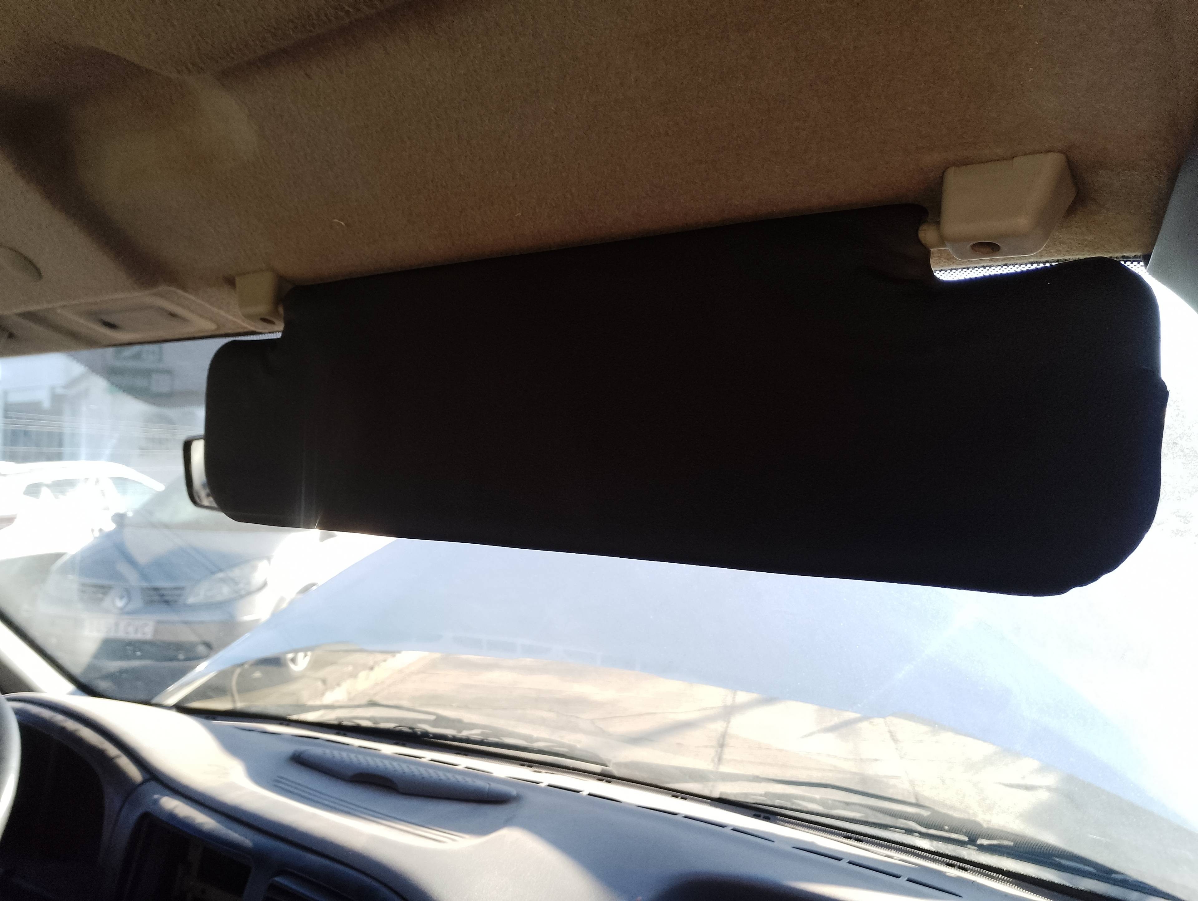 Recambio de parasol derecho para ford transit ft 100 largo referencia OEM IAM   