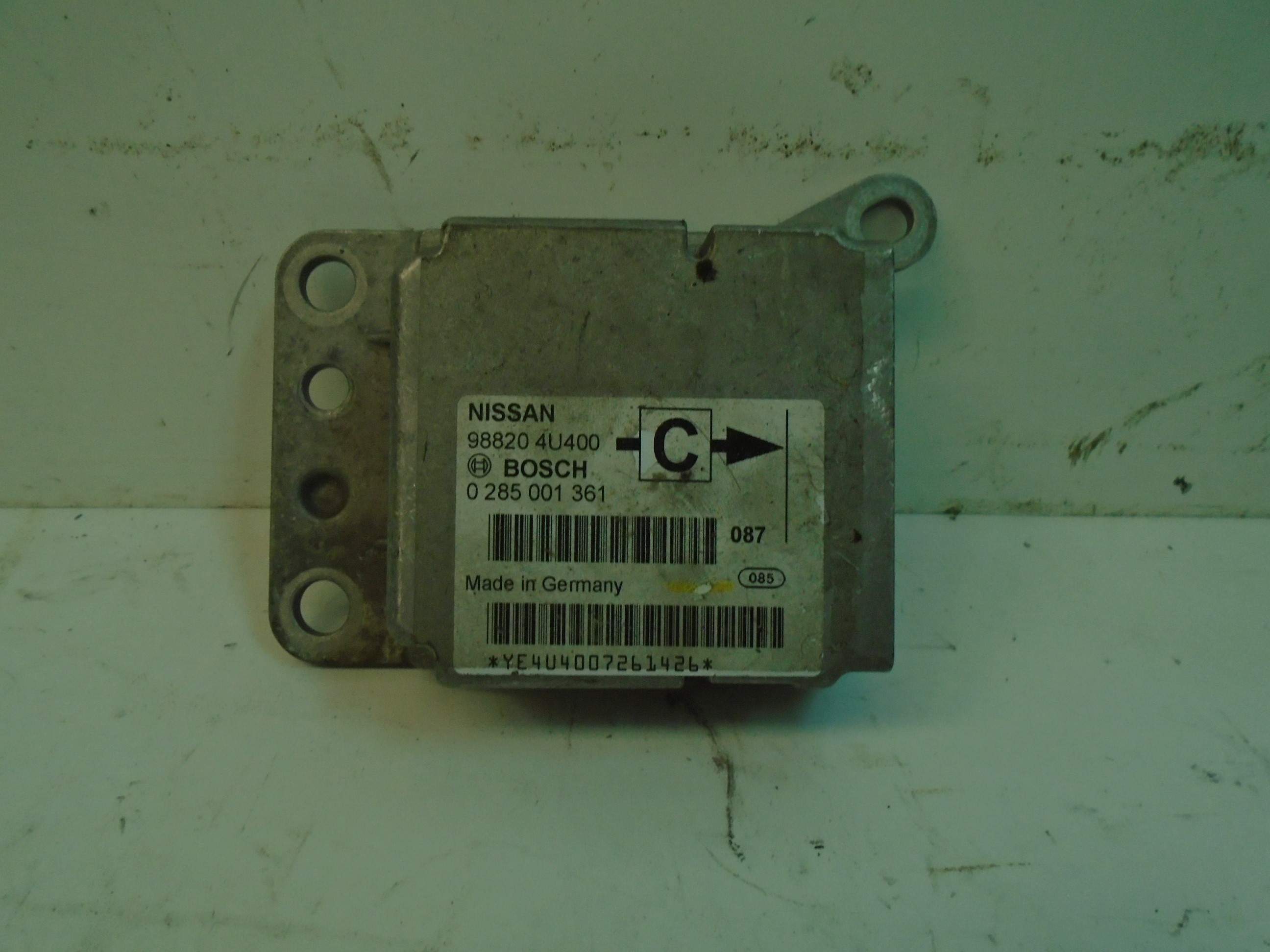 Recambio de centralita airbag para nissan almera tino (v10m) básico referencia OEM IAM 988204U400  