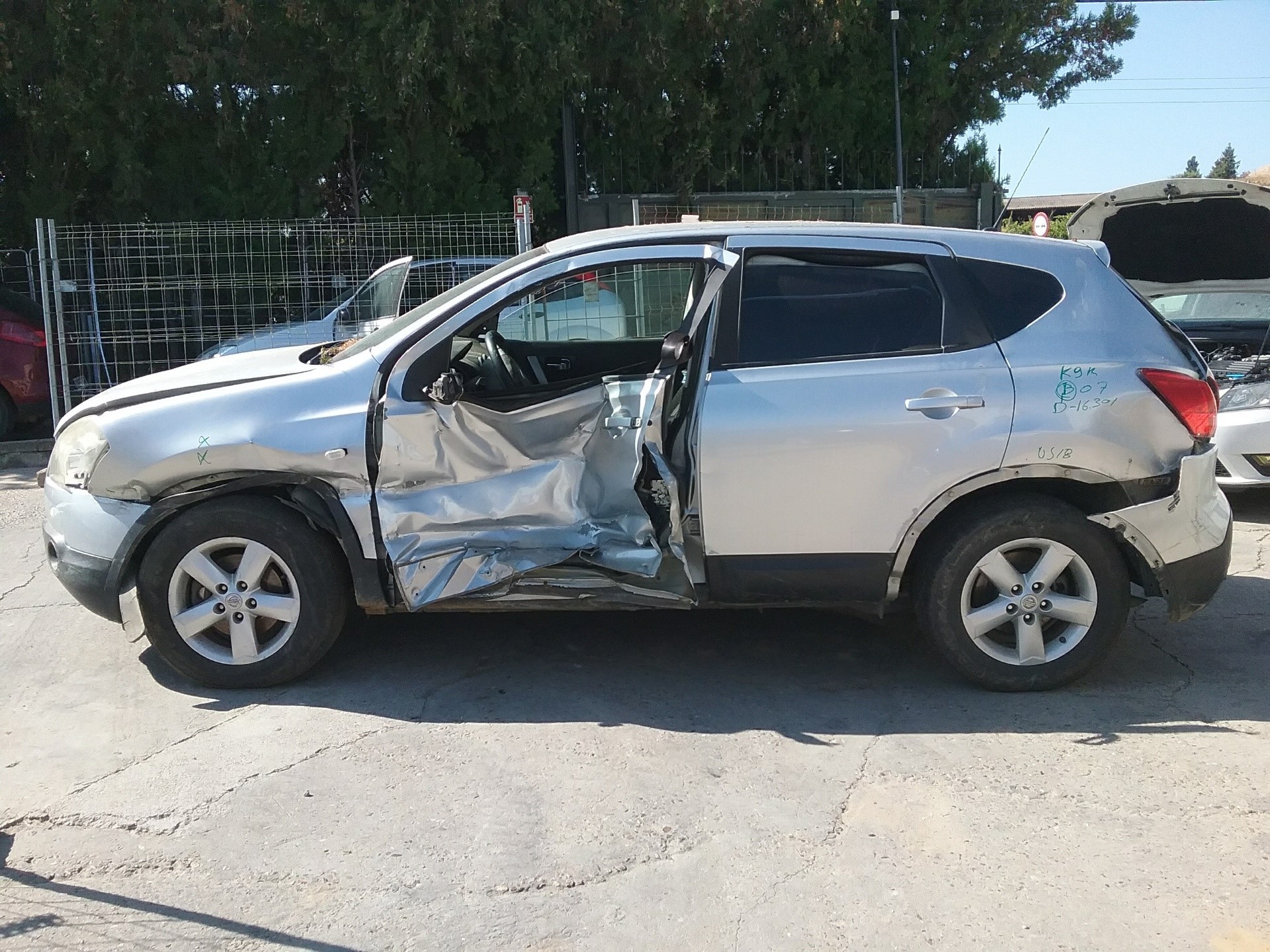 nissan qashqai (j10) del año 2007