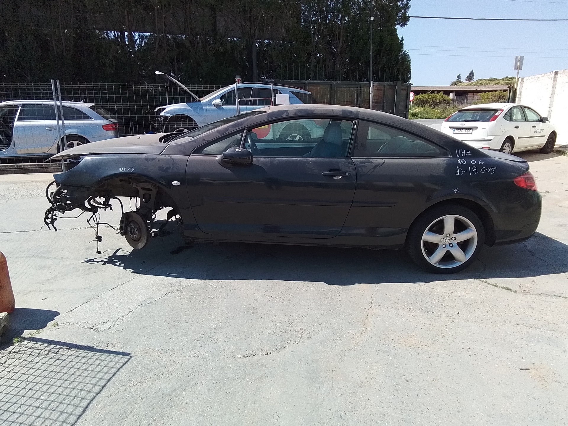 peugeot 407 coupe del año 2006