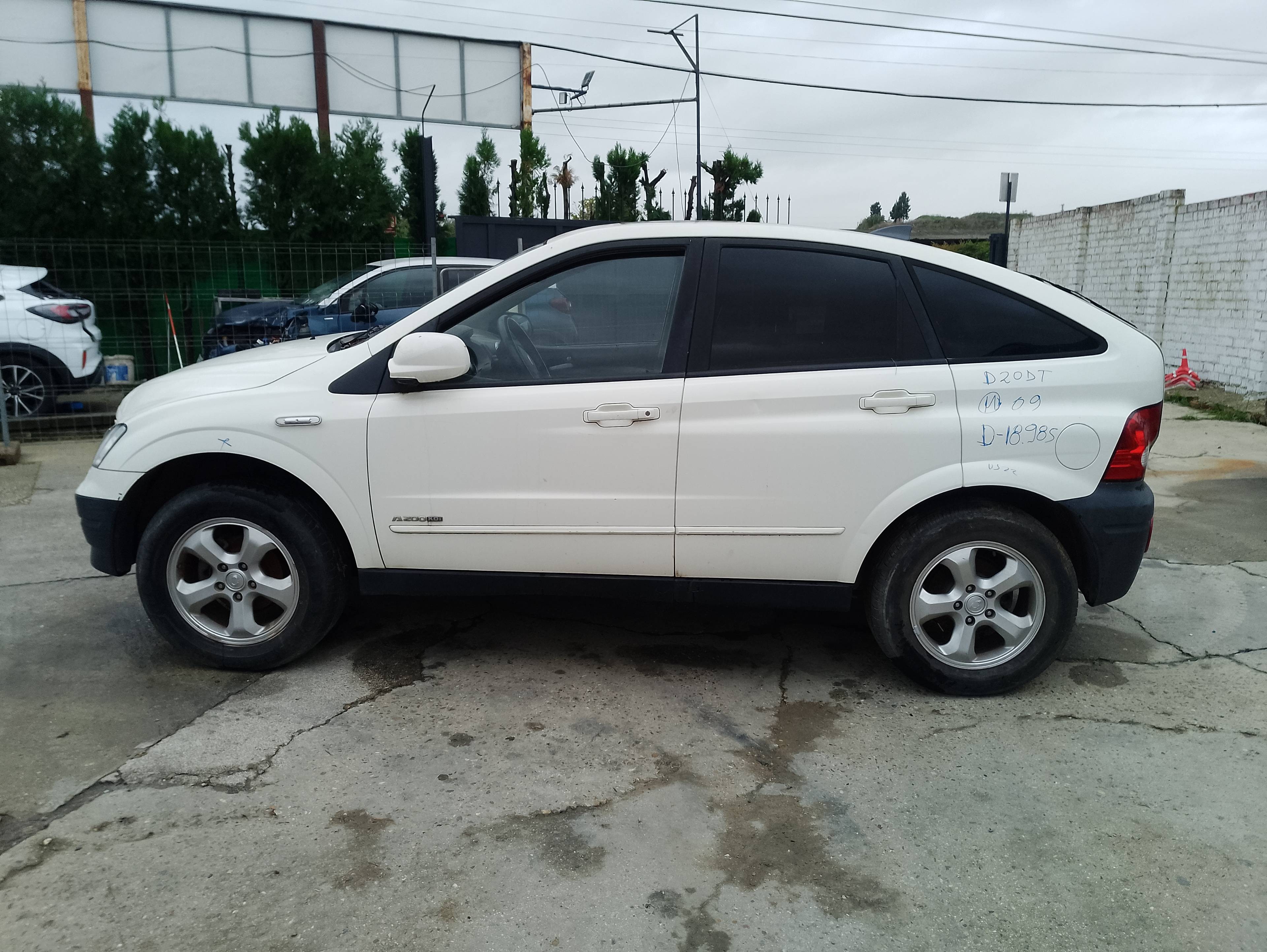 ssangyong actyon del año 2009