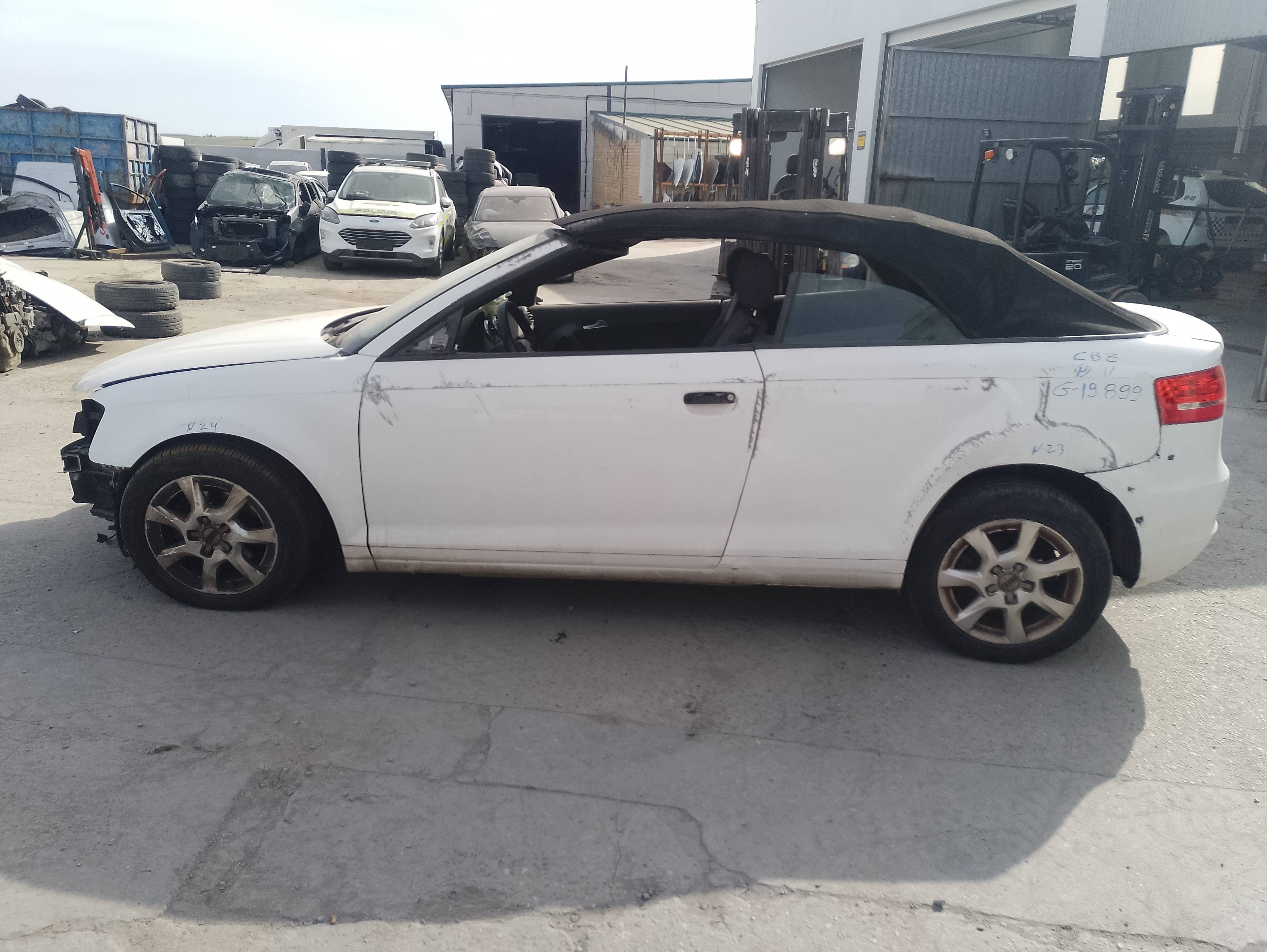 audi a3 cabriolet (8p) del año 2009