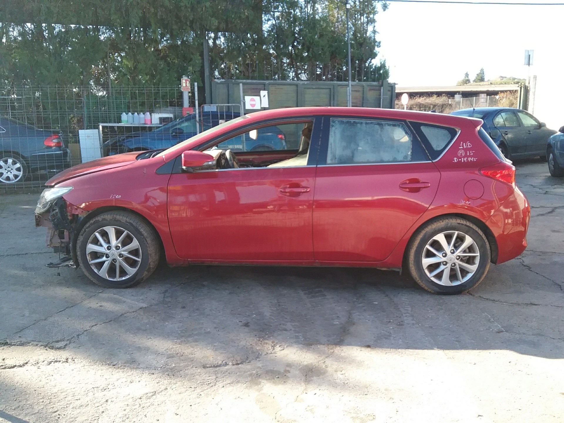 toyota auris del año 2015