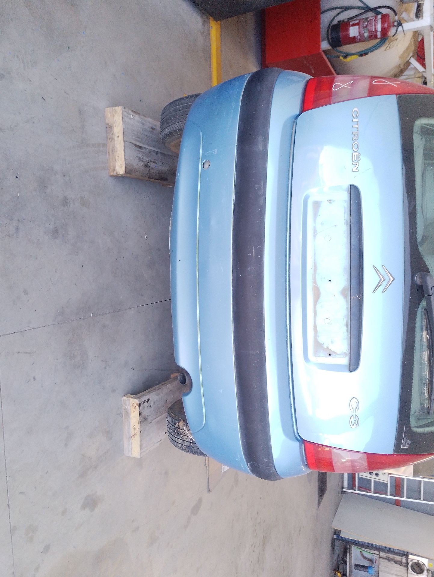 Recambio de paragolpes trasero para citroën c3 i (fc_, fn_) 1.1 i referencia OEM IAM 7410Z3 / 7410R6  