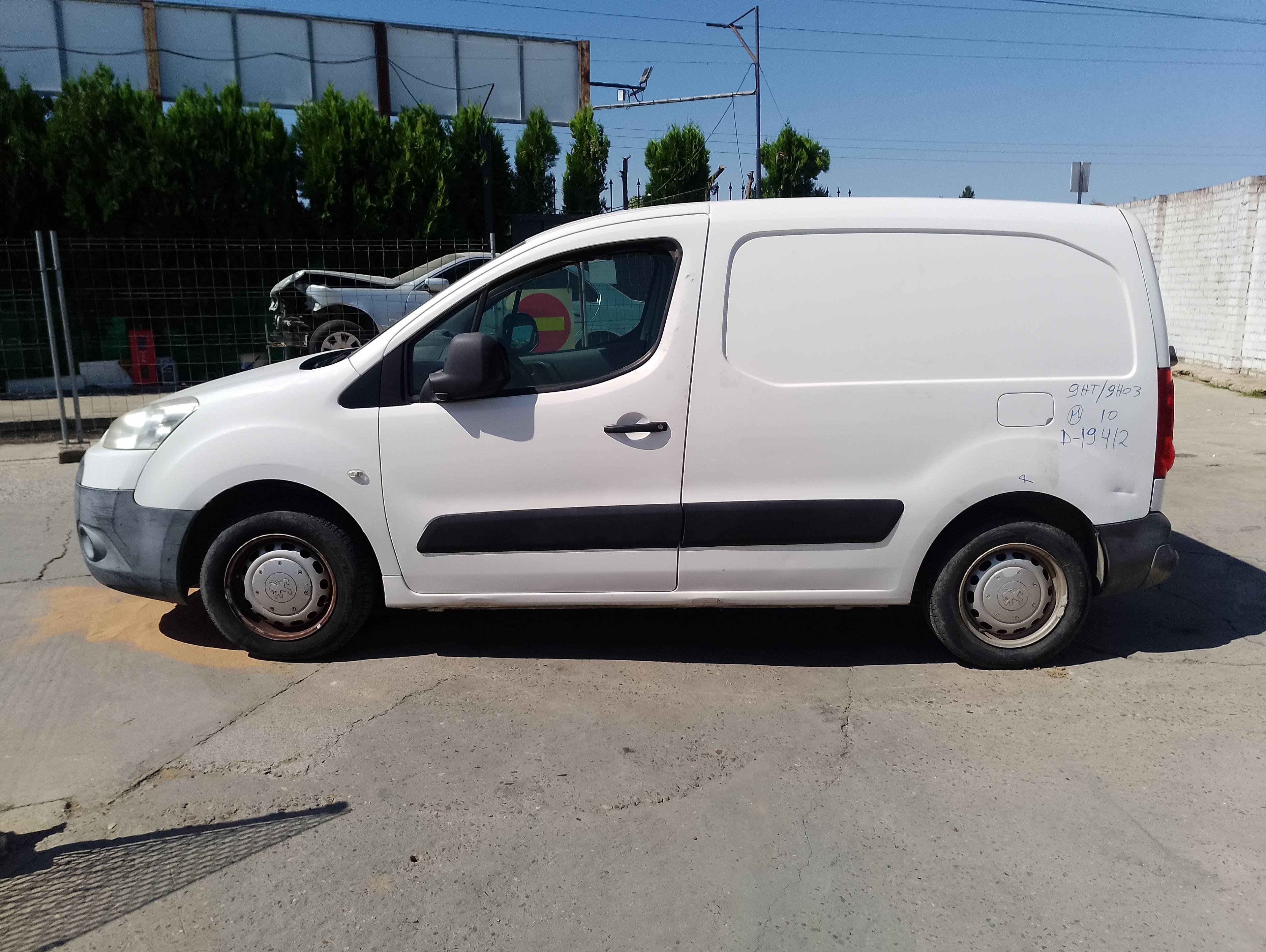 peugeot partner kasten del año 2010