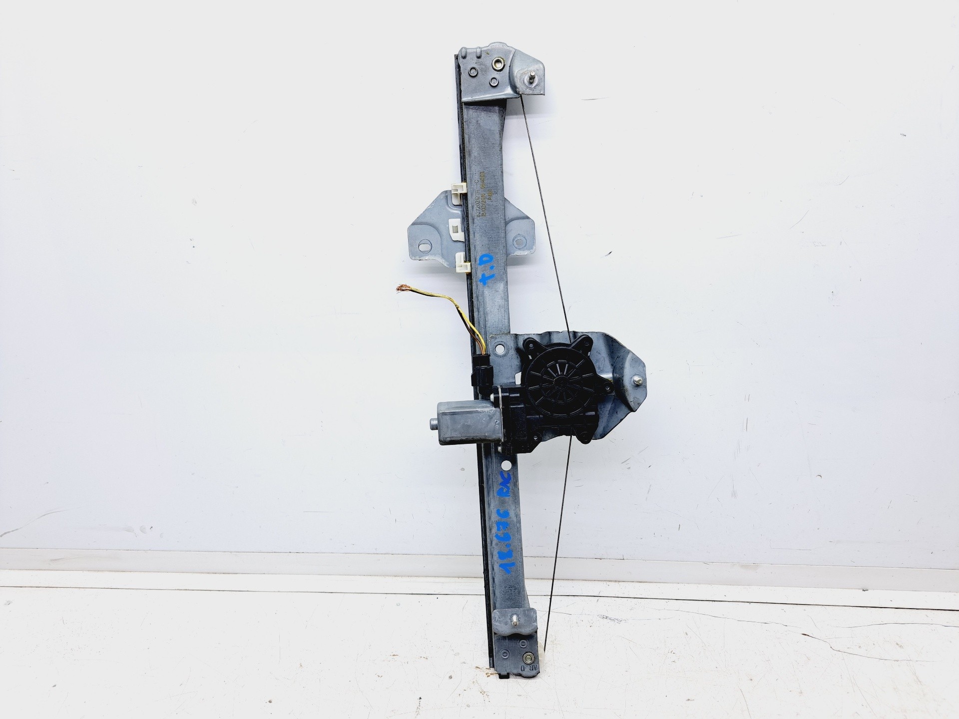 Recambio de elevalunas trasero derecho para dacia lodgy 1.5 dci diesel fap cat referencia OEM IAM 827202127R  